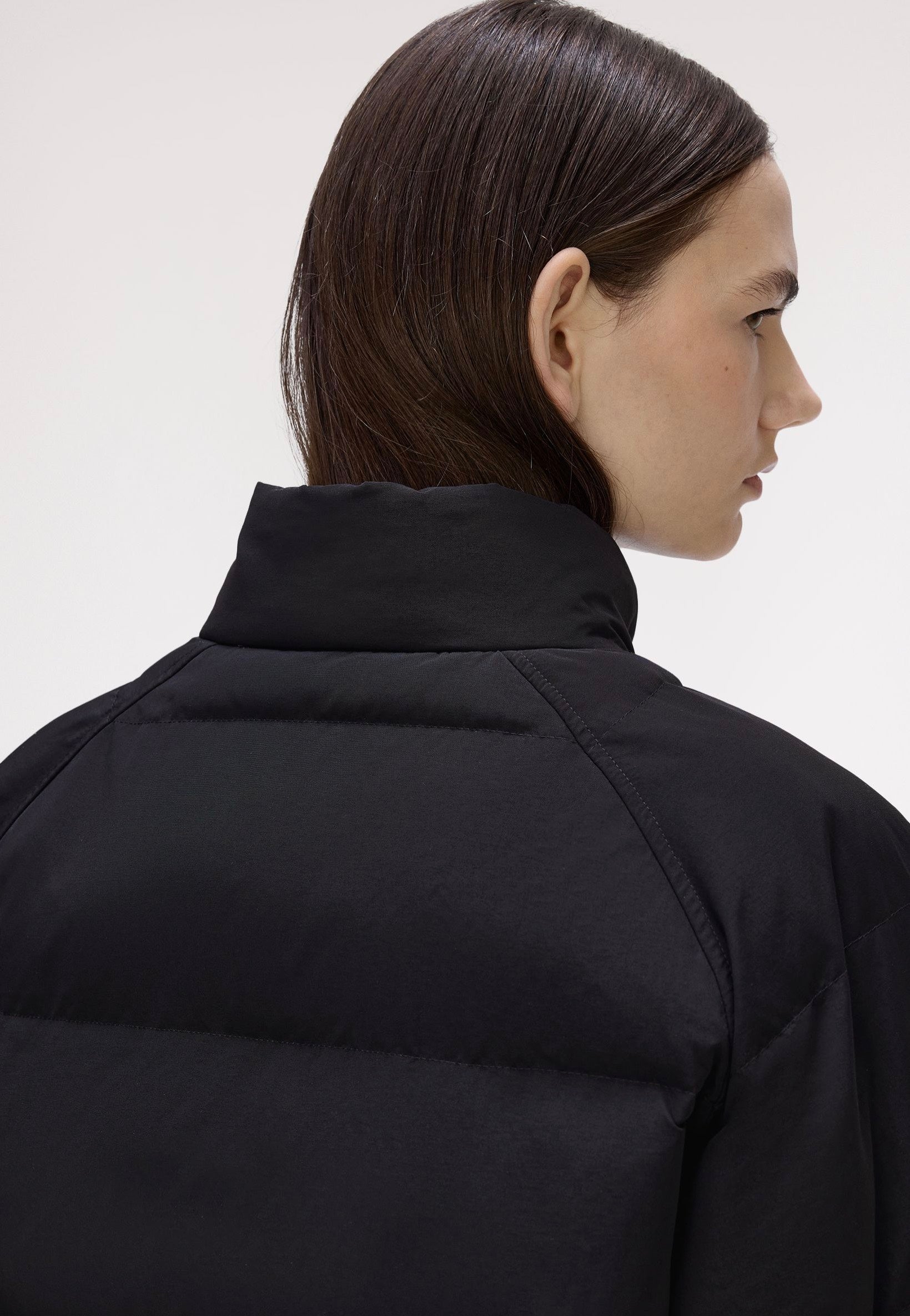 Fred Perry - Raglan Sleeve Padded Black - Jacket | Women-Image