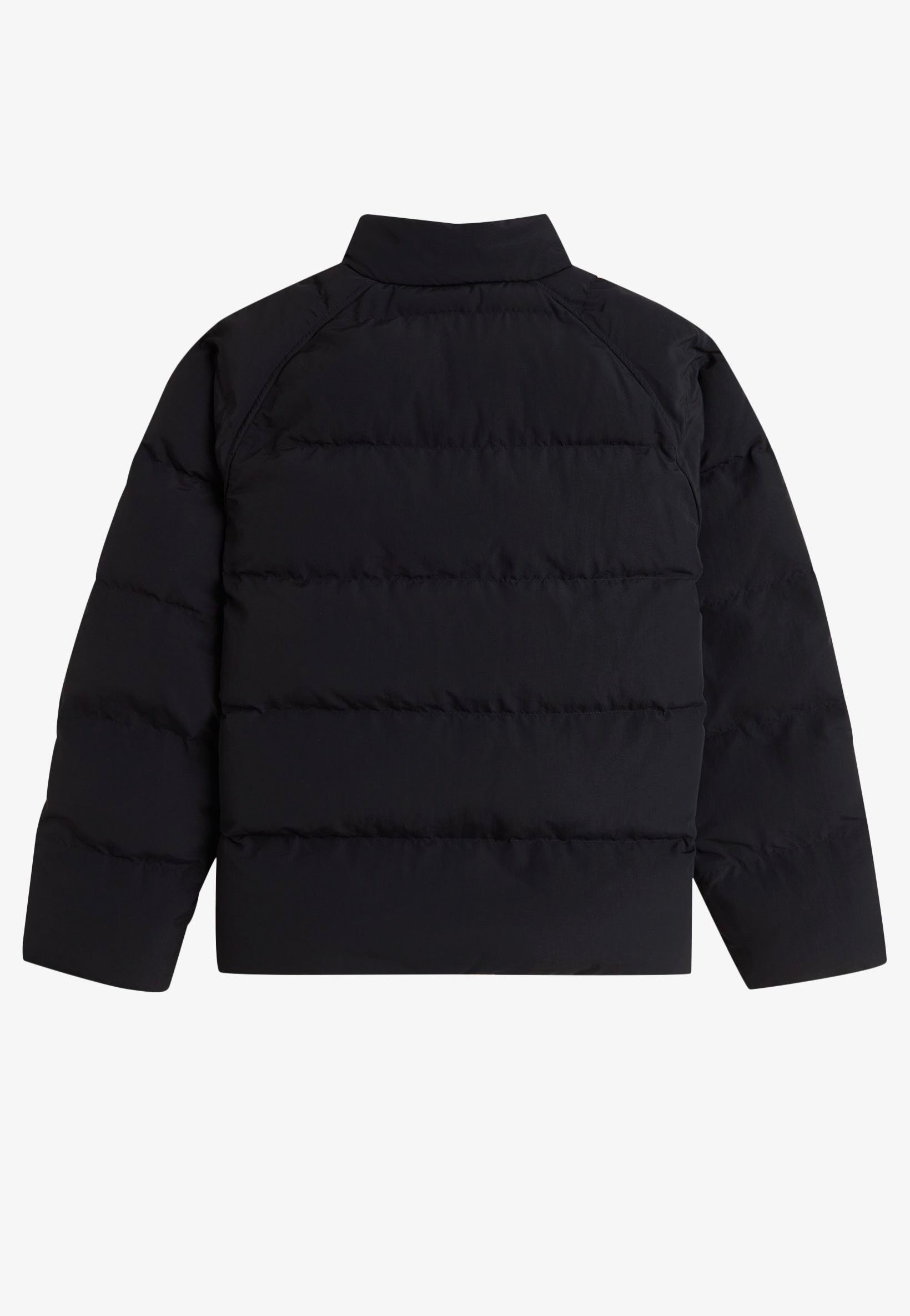 Fred Perry Raglan Sleeve Padded Black - Jacket | Impericon