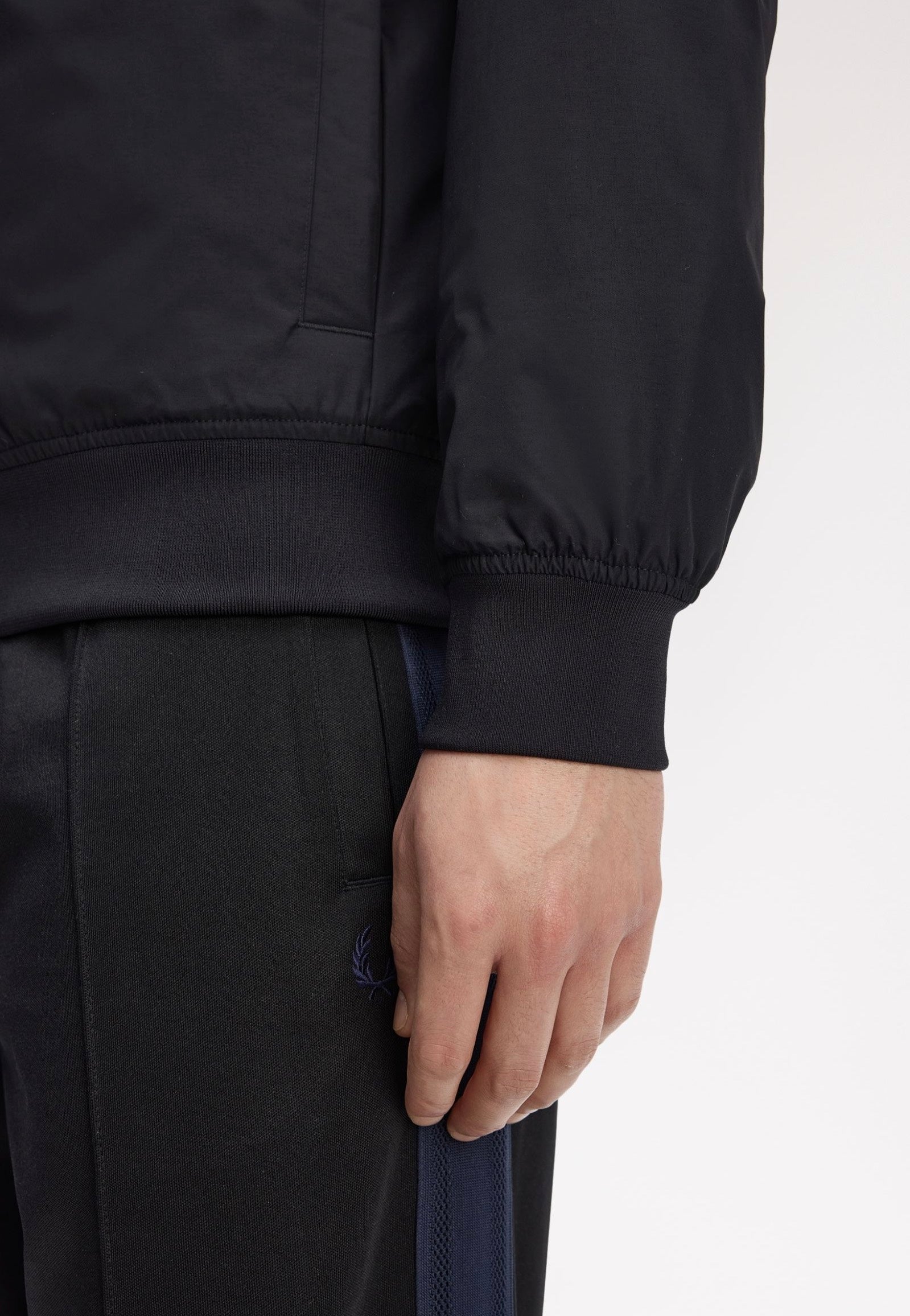 Fred Perry - Hooded Brentham Black - Jacket | Men-Image