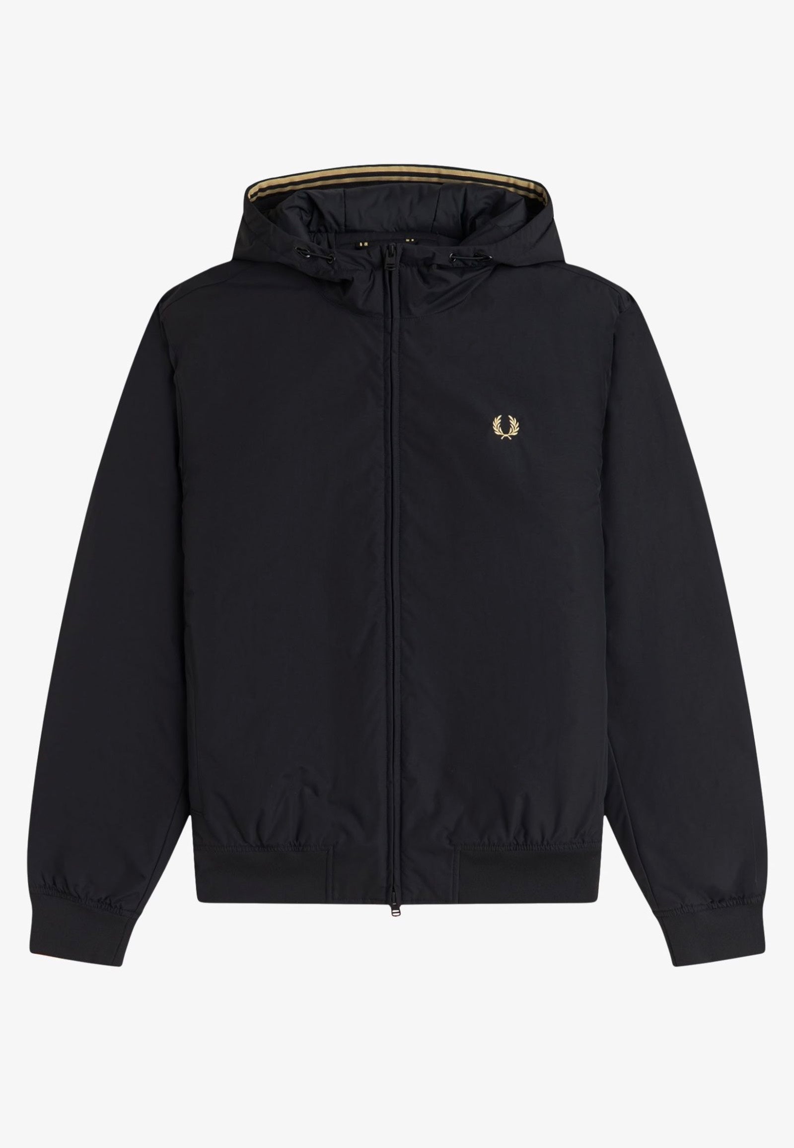 Fred Perry - Hooded Brentham Black - Jacket | Men-Image