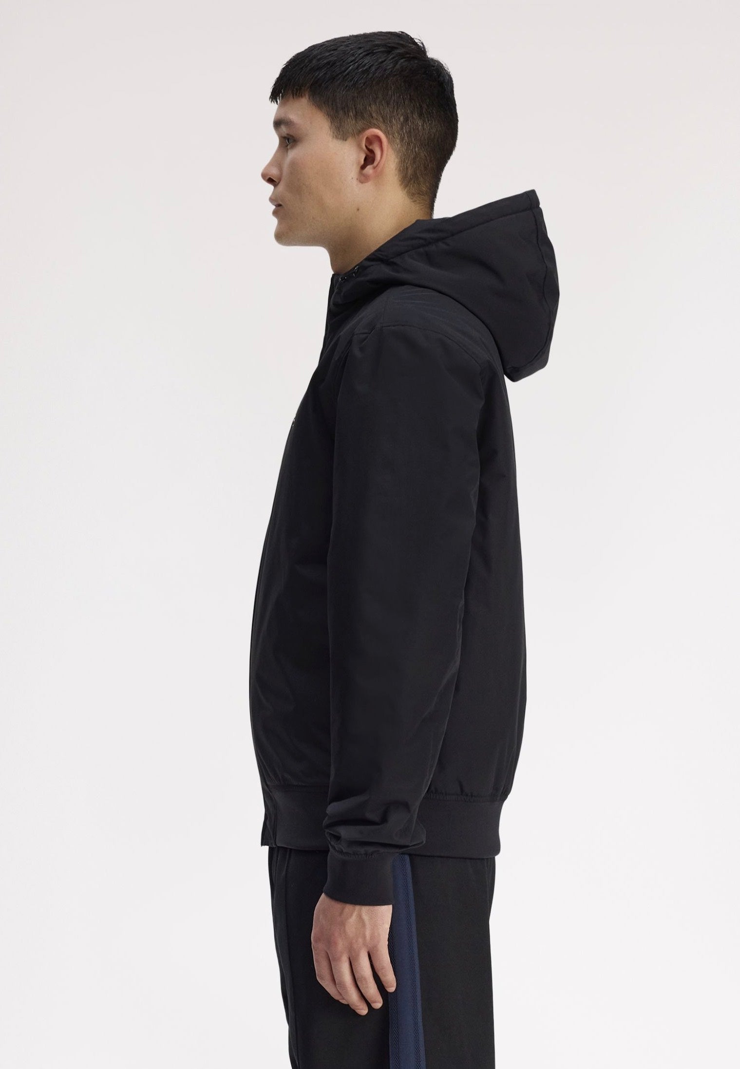 Fred Perry - Hooded Brentham Black - Jacket | Men-Image