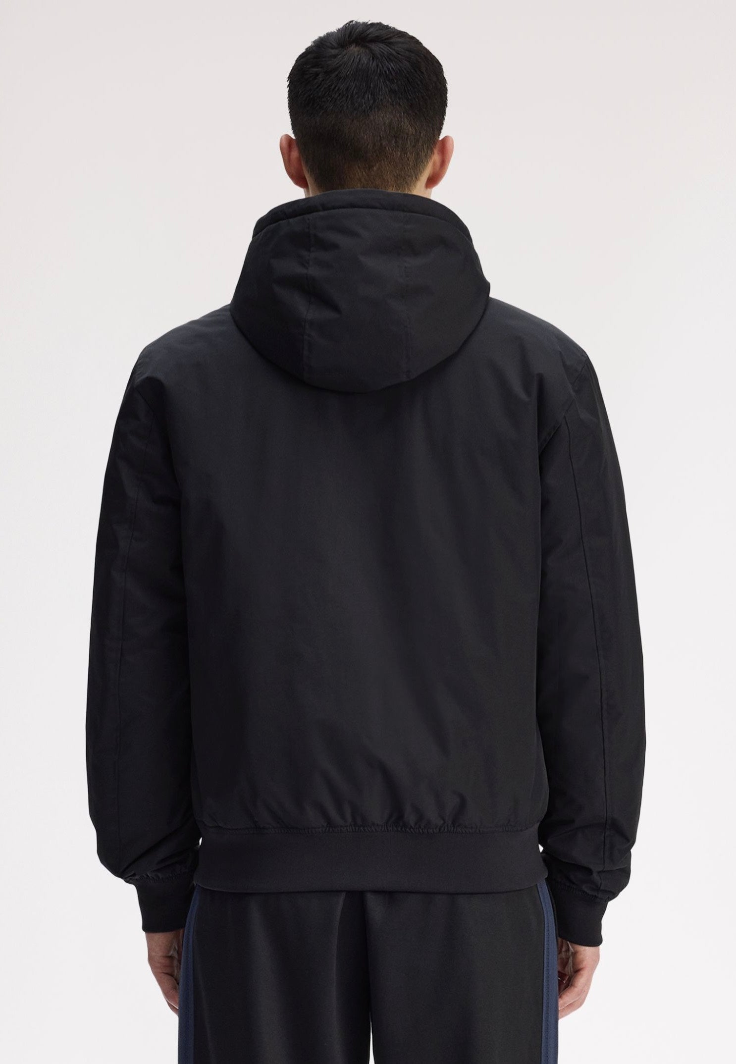 Fred Perry - Hooded Brentham Black - Jacket | Men-Image