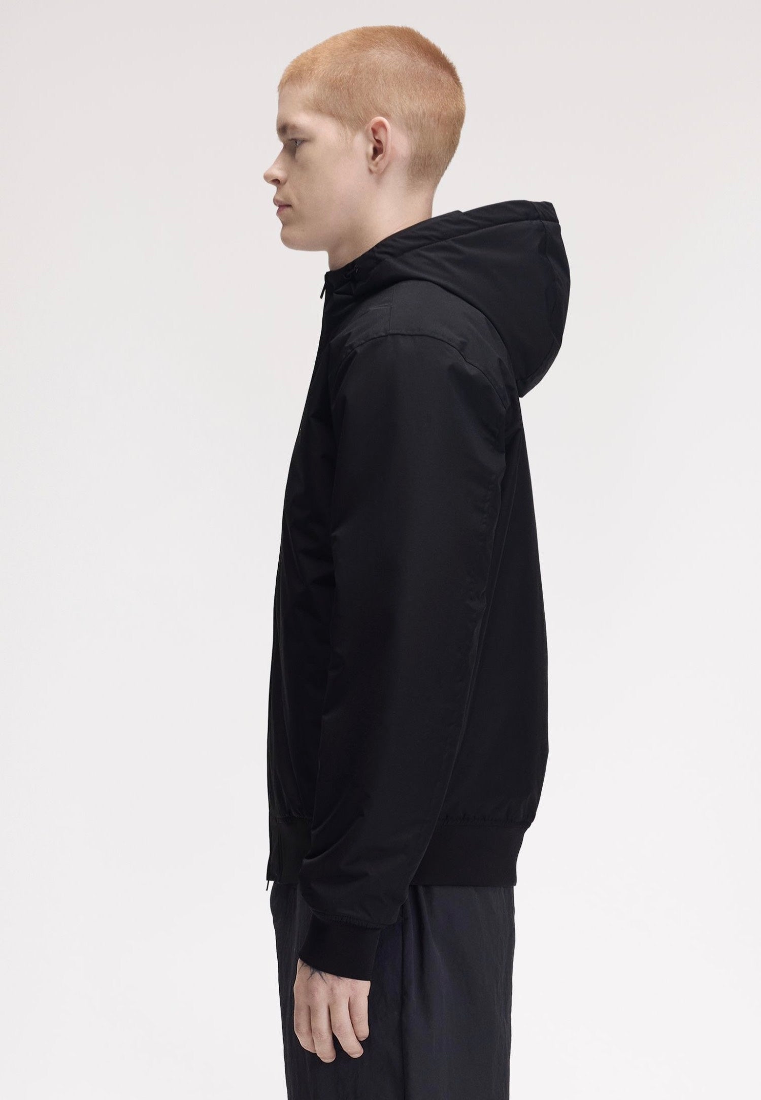 Fred Perry - Hooded Brentham Black - Jacket | Men-Image