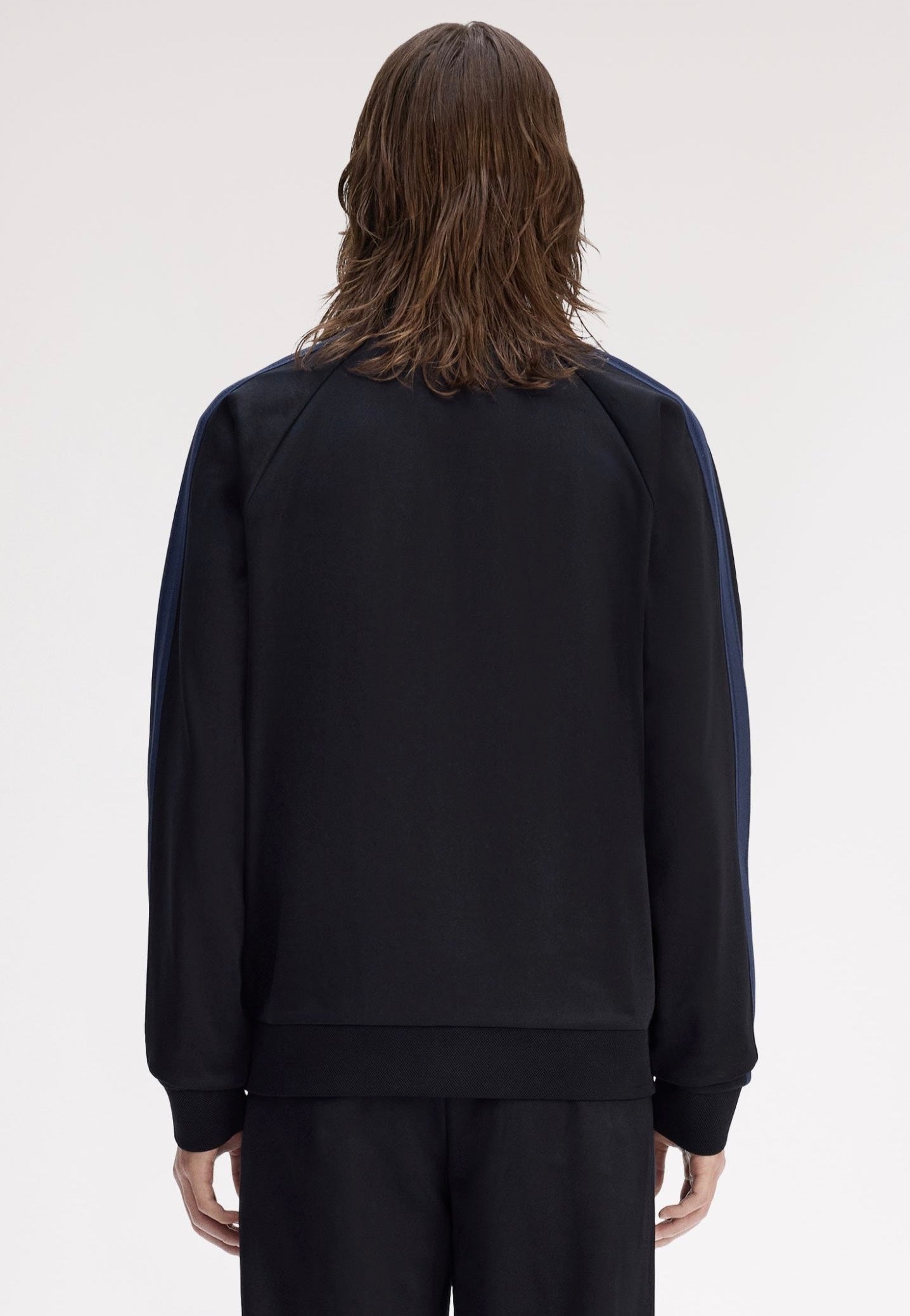 Fred Perry - Mesh Taped Black - Track Jacket | Men-Image