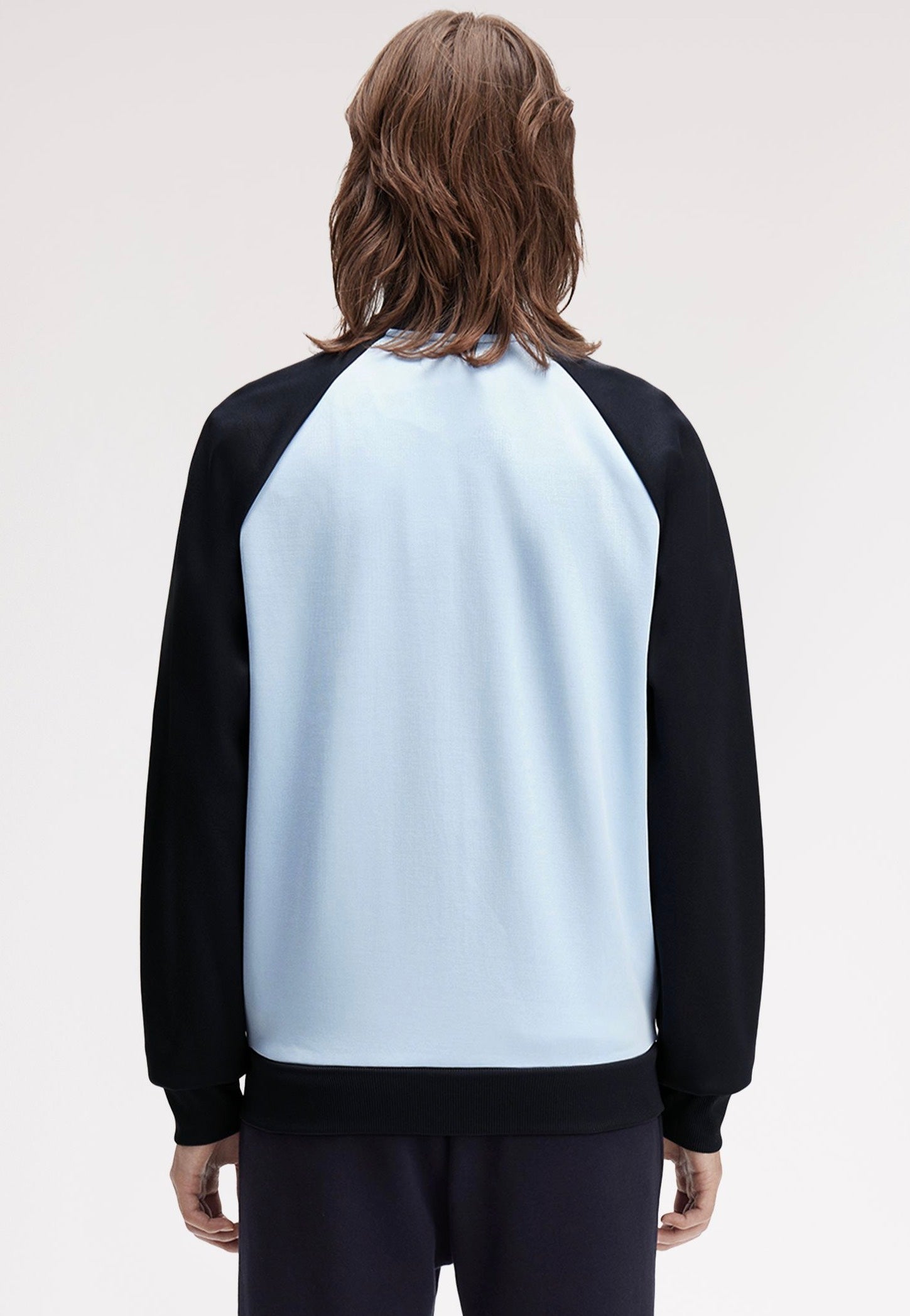 Fred Perry - Contrast Sleeve Track Blue/Navy - Track Jacket | Men-Image