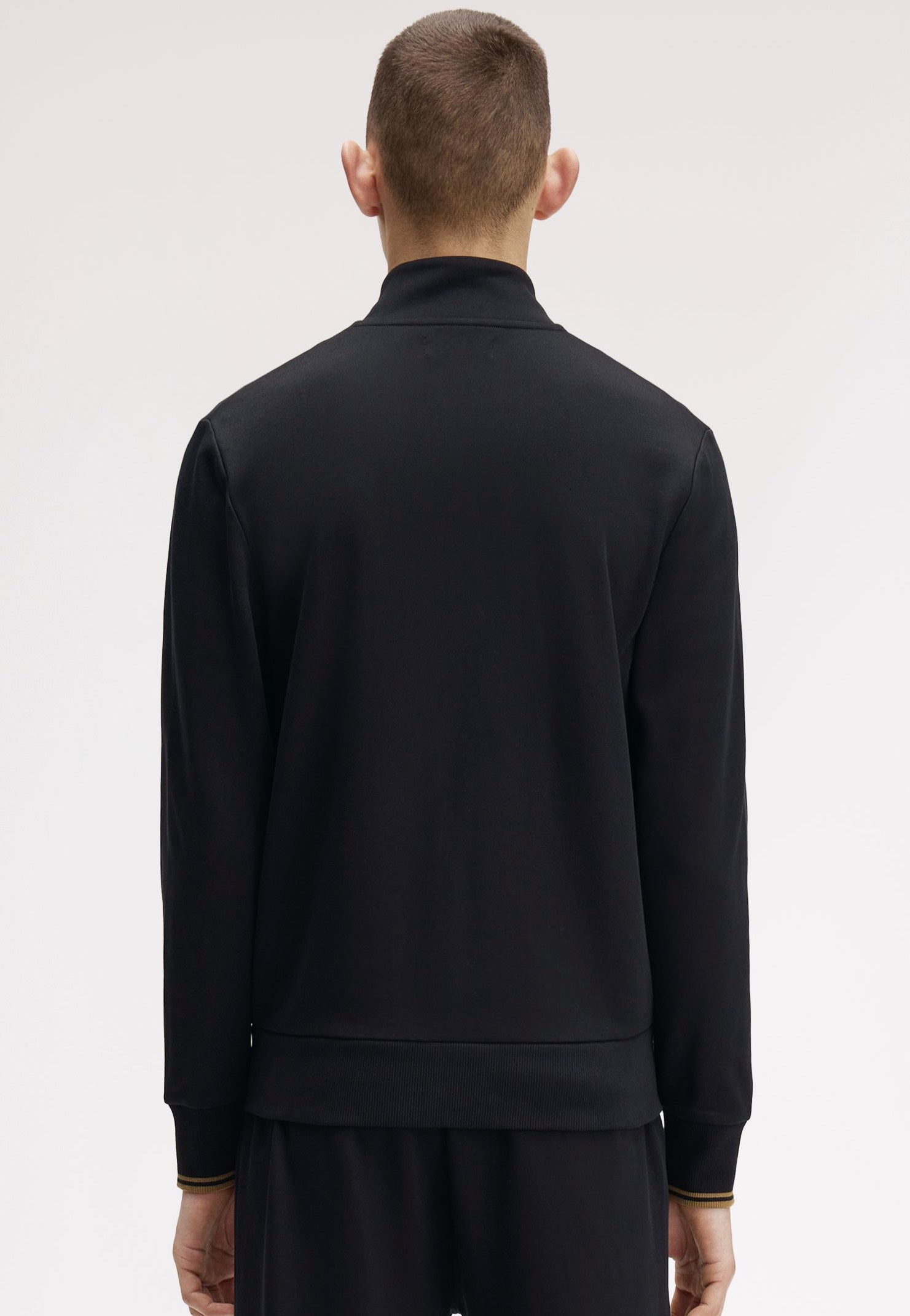 Fred Perry - Zip Through Black - Track Jacket | Men-Image
