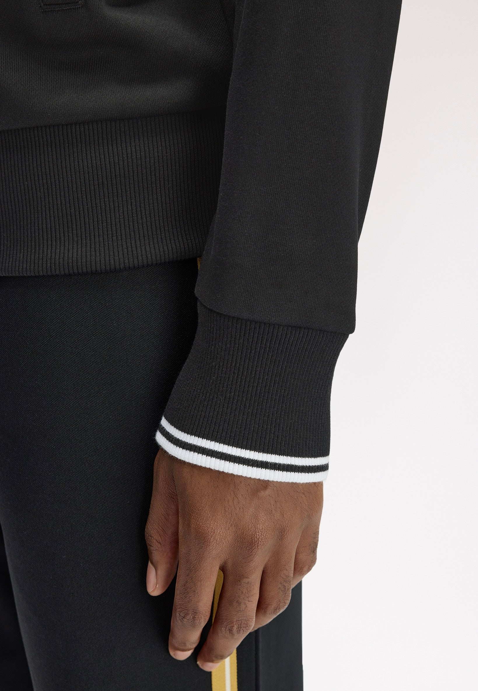 Fred Perry - Zip Through Black - Jacket | Men-Image