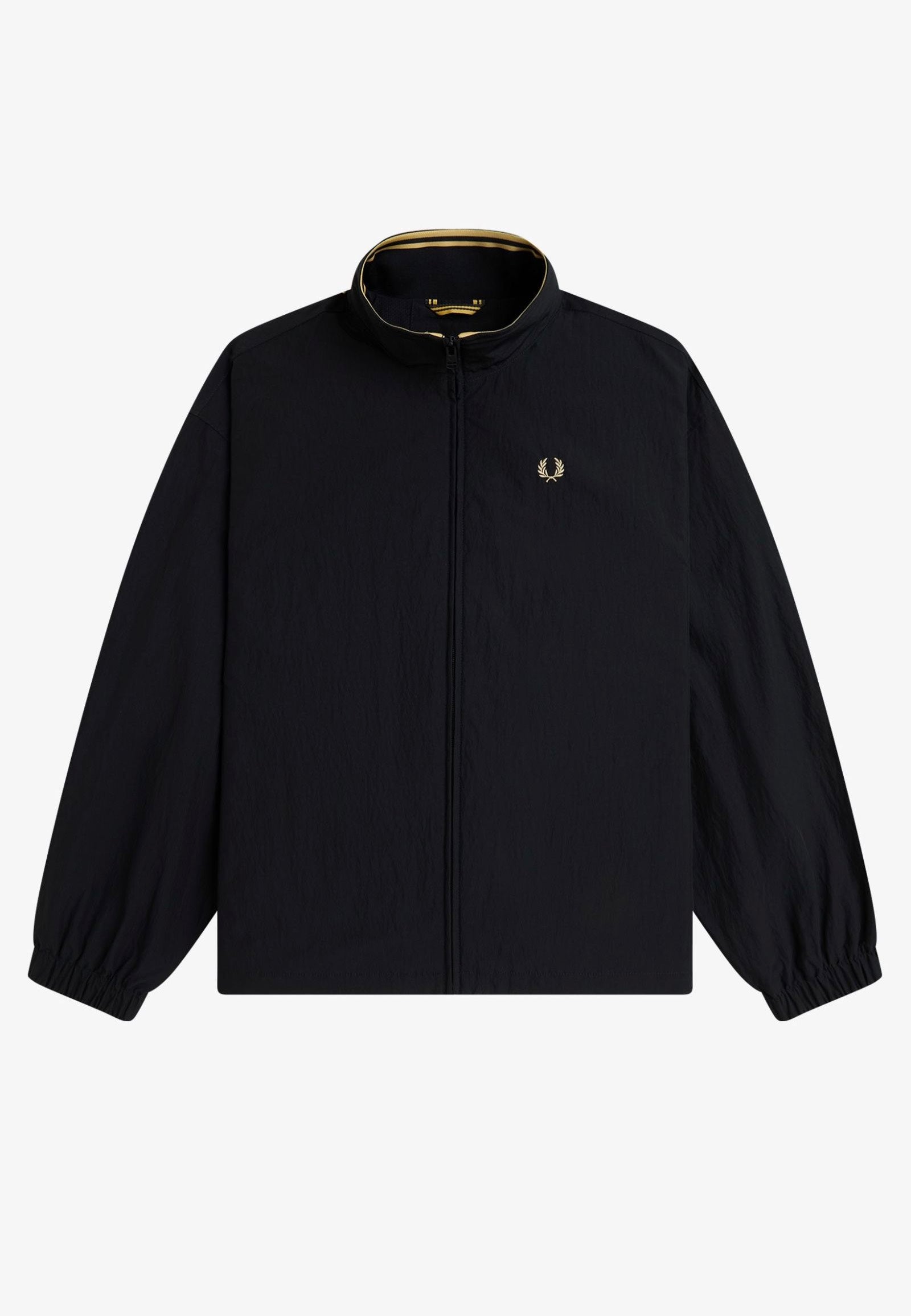 Fred Perry - Zip-Through Black/Champagne - Jacket | Women-Image
