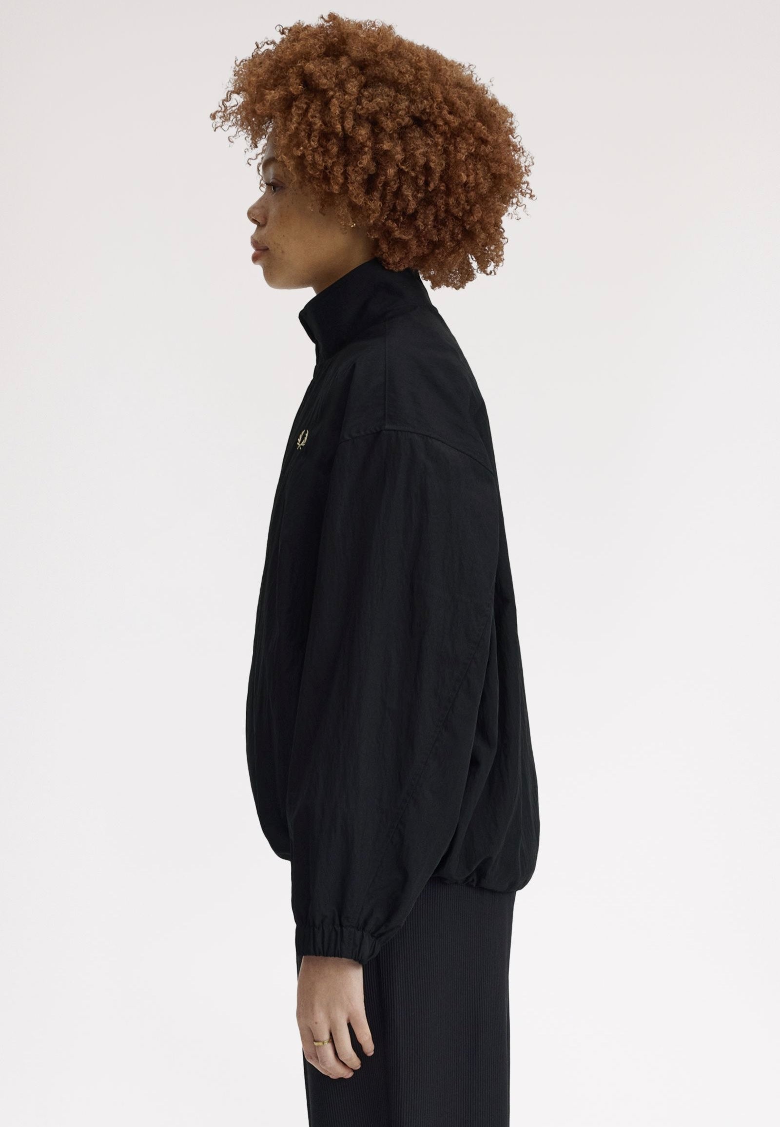 Fred Perry - Zip-Through Black/Champagne - Jacket | Impericon
