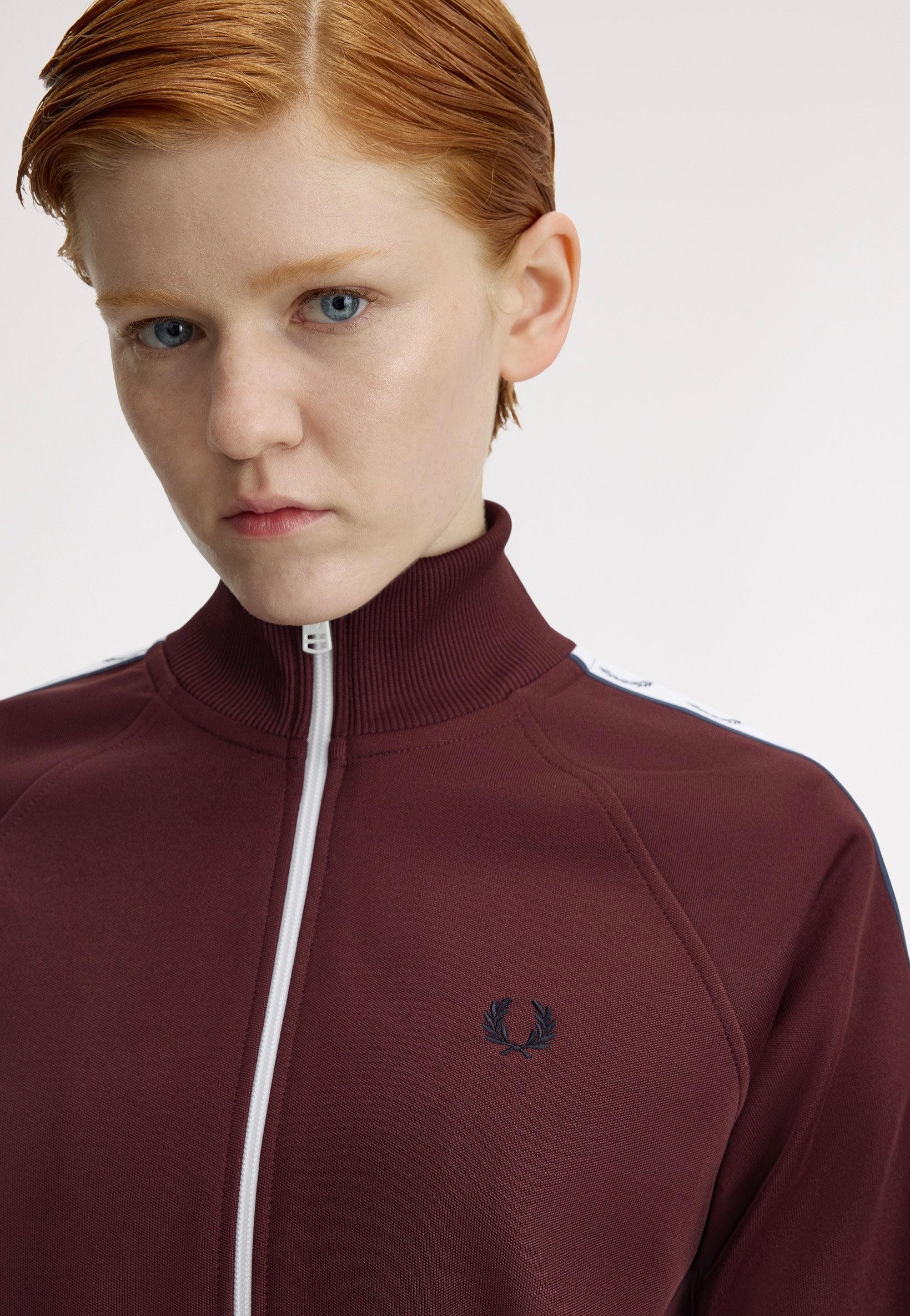 Fred Perry - Taped Oxblood - Track Jacket | Women-Image