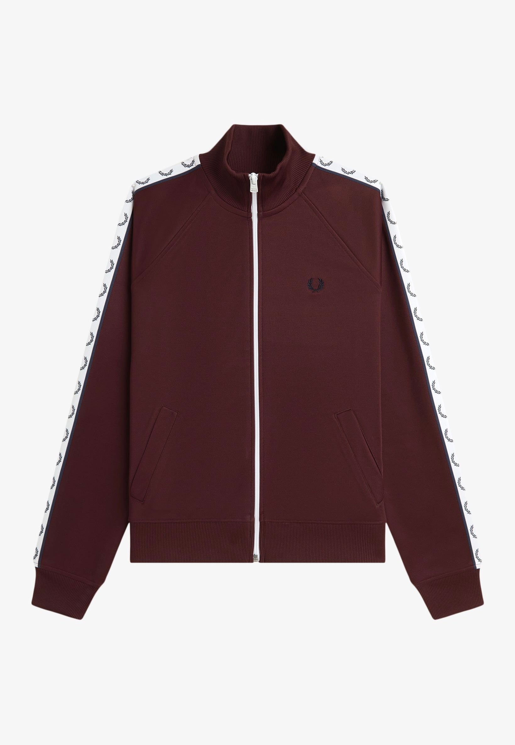 Fred Perry - Taped Oxblood - Track Jacket | Impericon