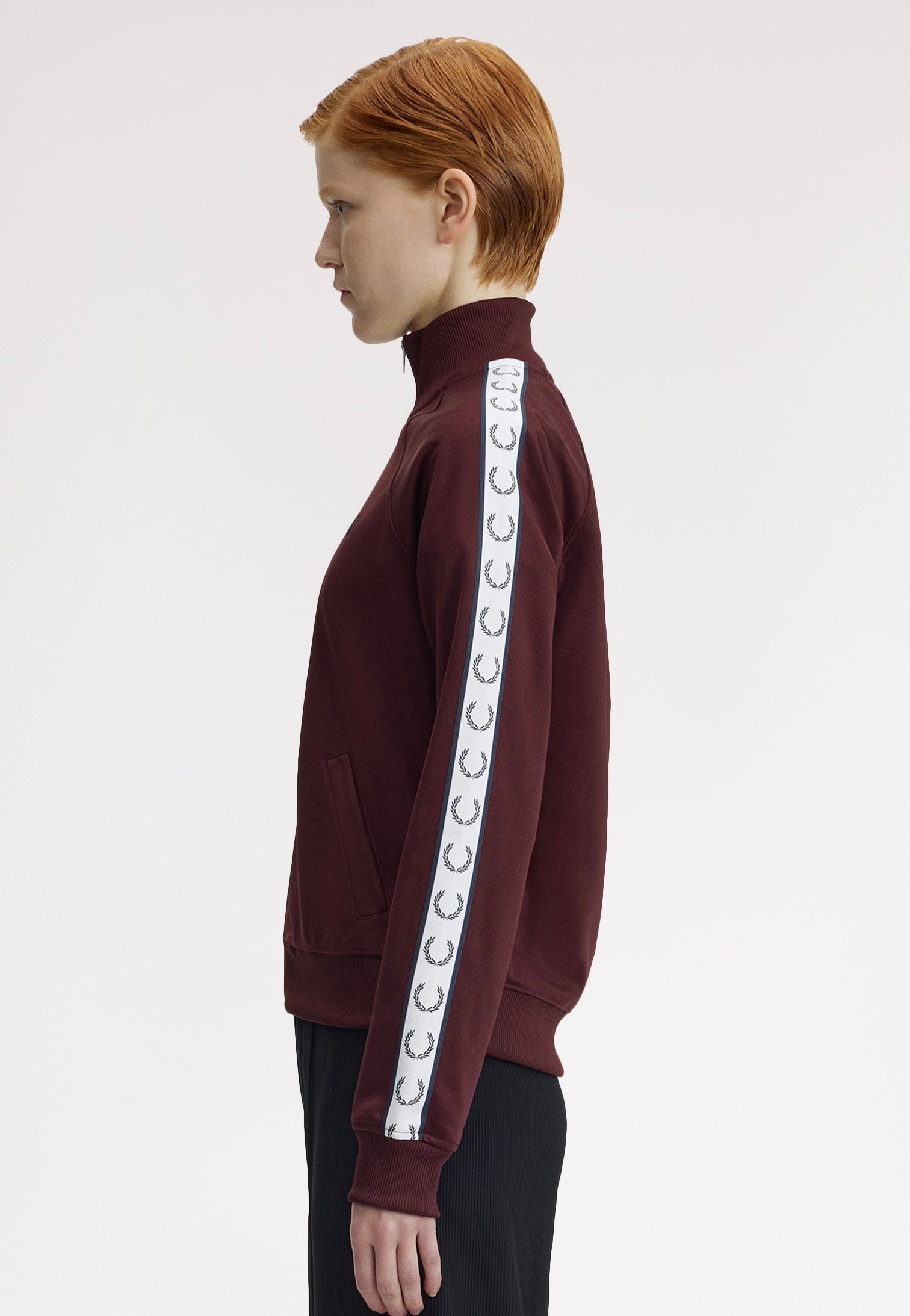 Fred Perry - Taped Oxblood - Track Jacket | Women-Image