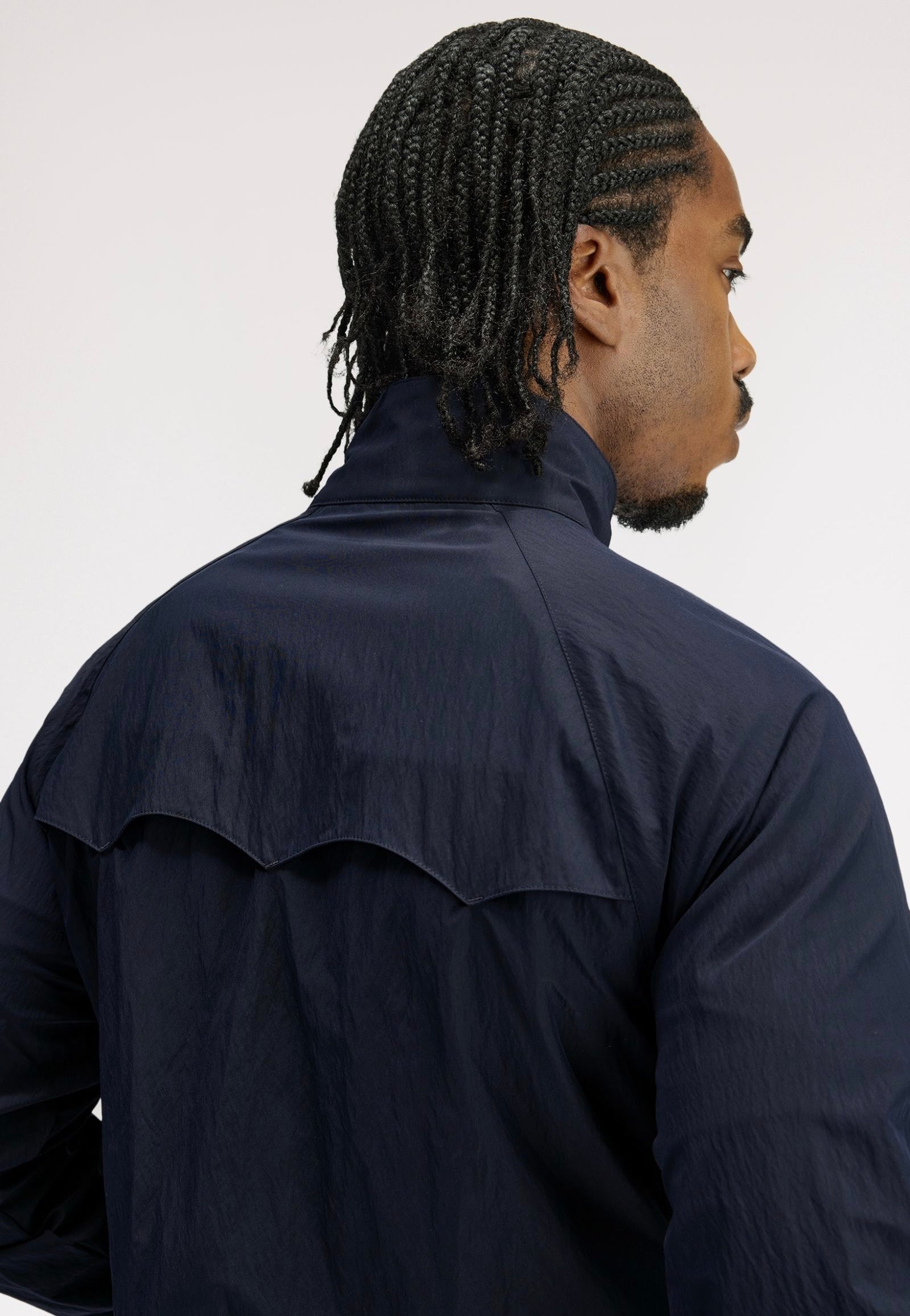 Fred Perry - Crinkle Harrington Navy - Jacket | Men-Image