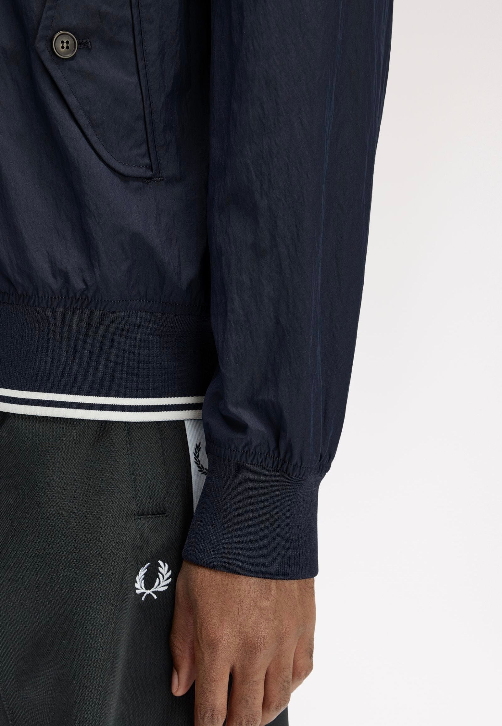 Fred Perry - Crinkle Harrington Navy - Jacket | Men-Image