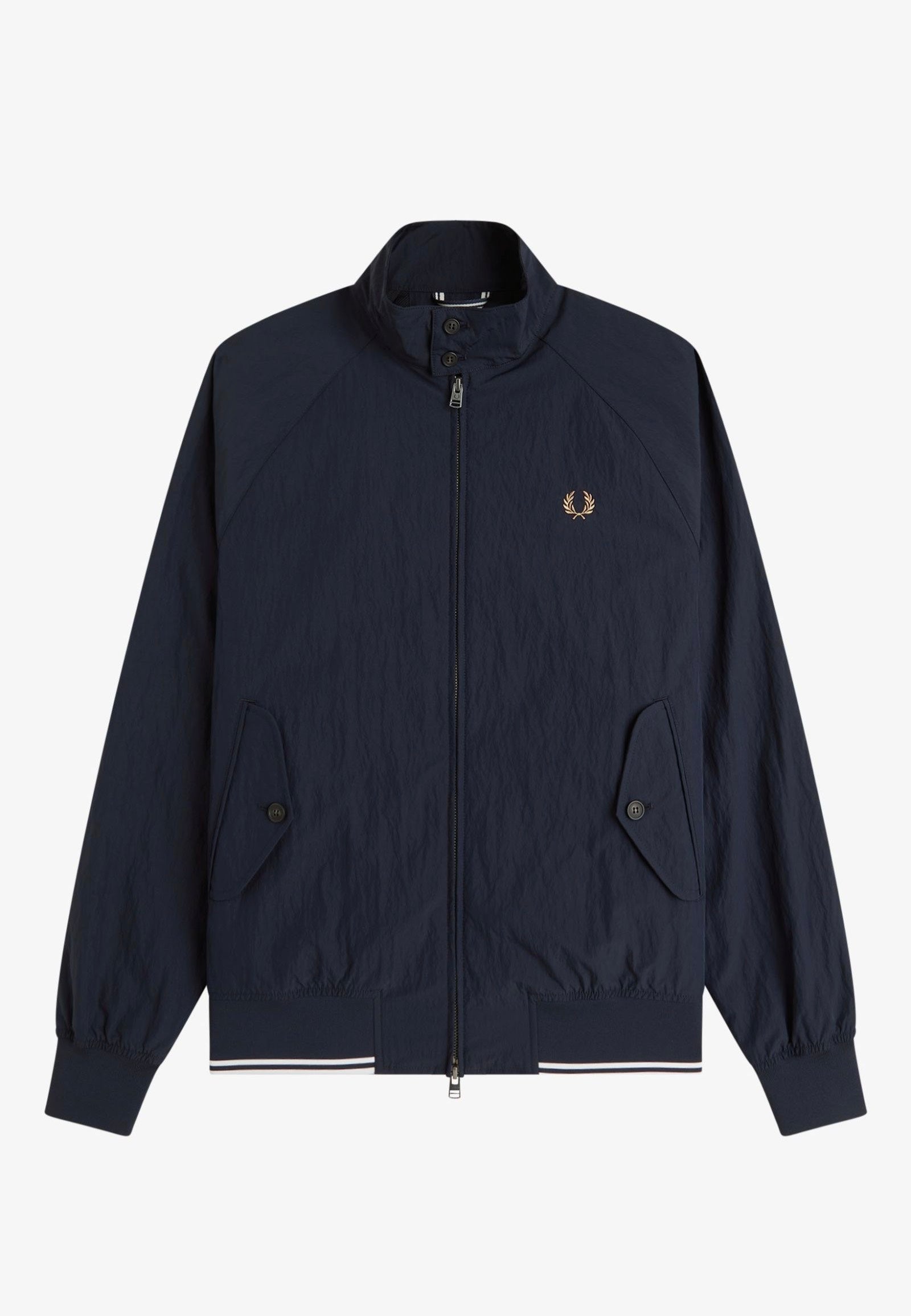 Fred Perry - Crinkle Harrington Navy - Jacket | Men-Image