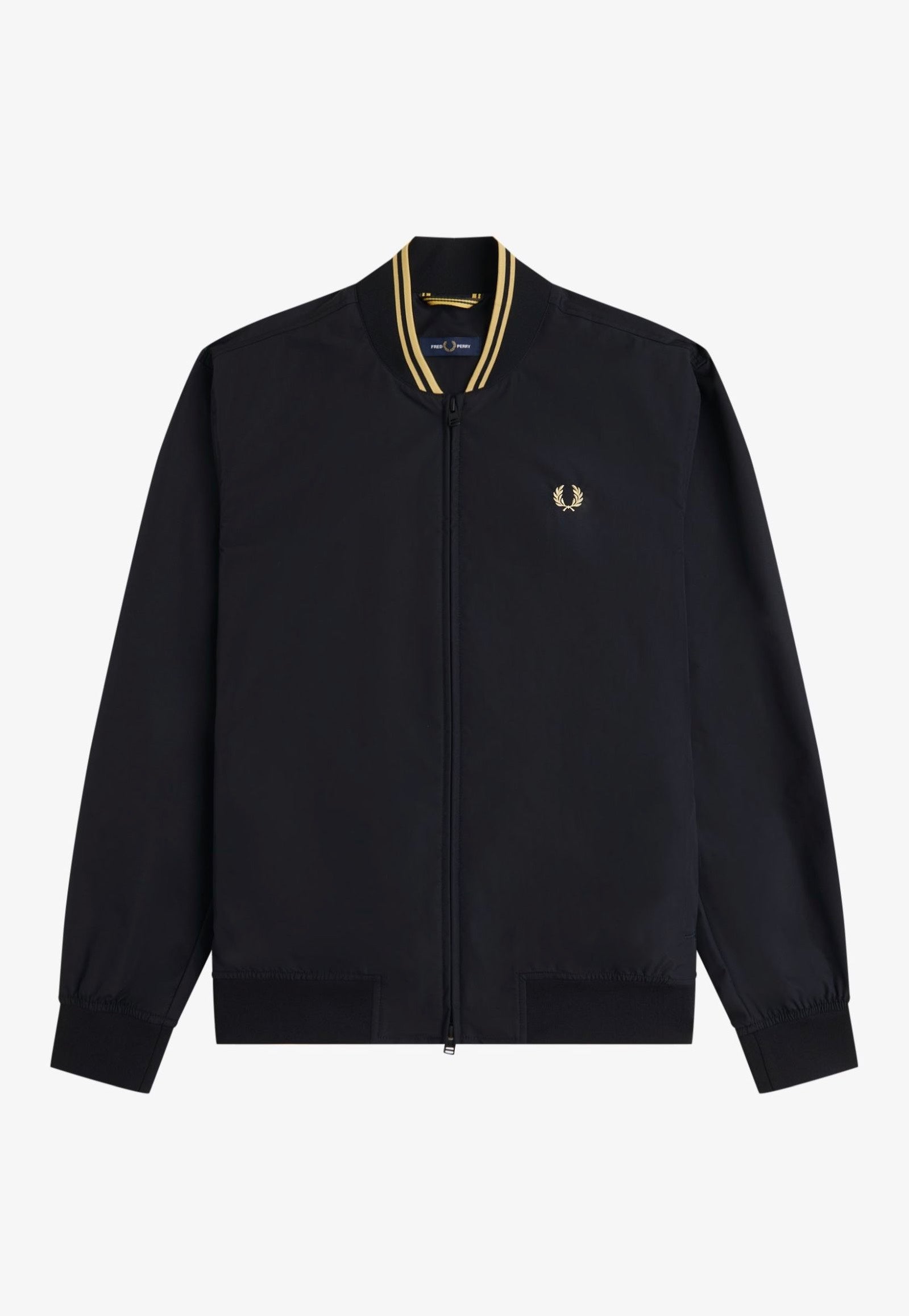 Fred Perry - Brentham Bomber Black - Jacket | Men-Image