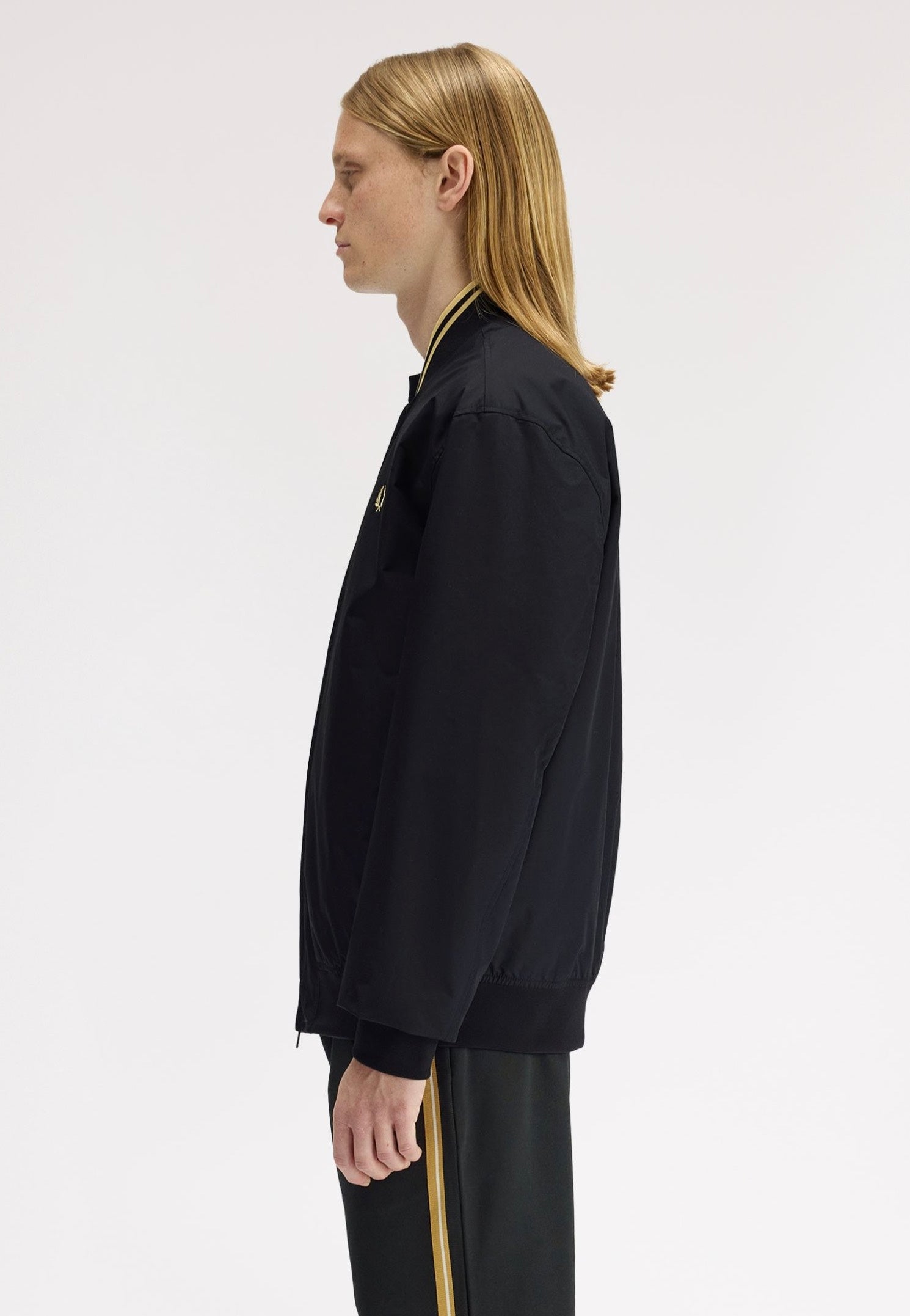 Fred Perry - Brentham Bomber Black - Jacket | Men-Image