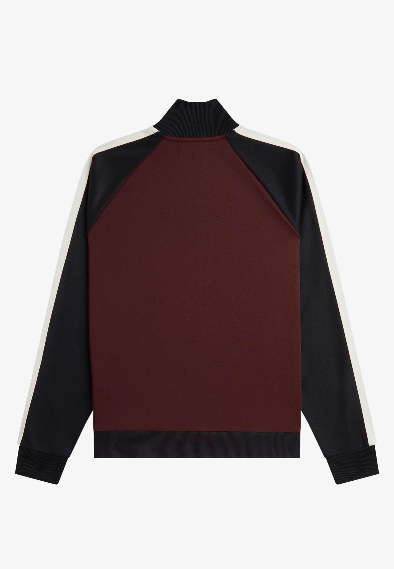 Fred Perry - Contrast Sleeve Oxblood - Track Jacket | Men-Image