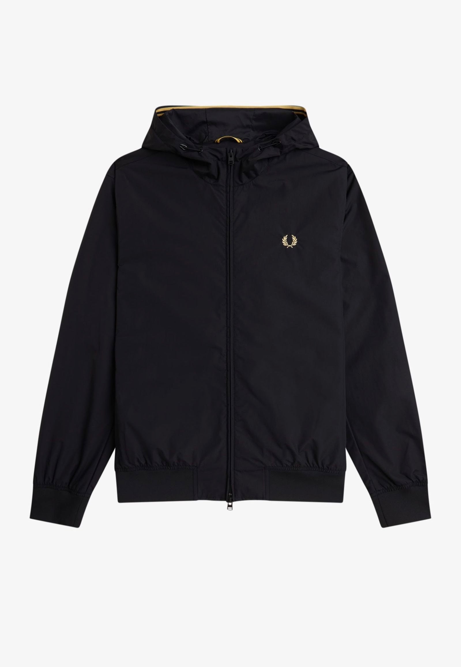 Fred Perry - Hooded Brentham Black - Jacket | Men-Image