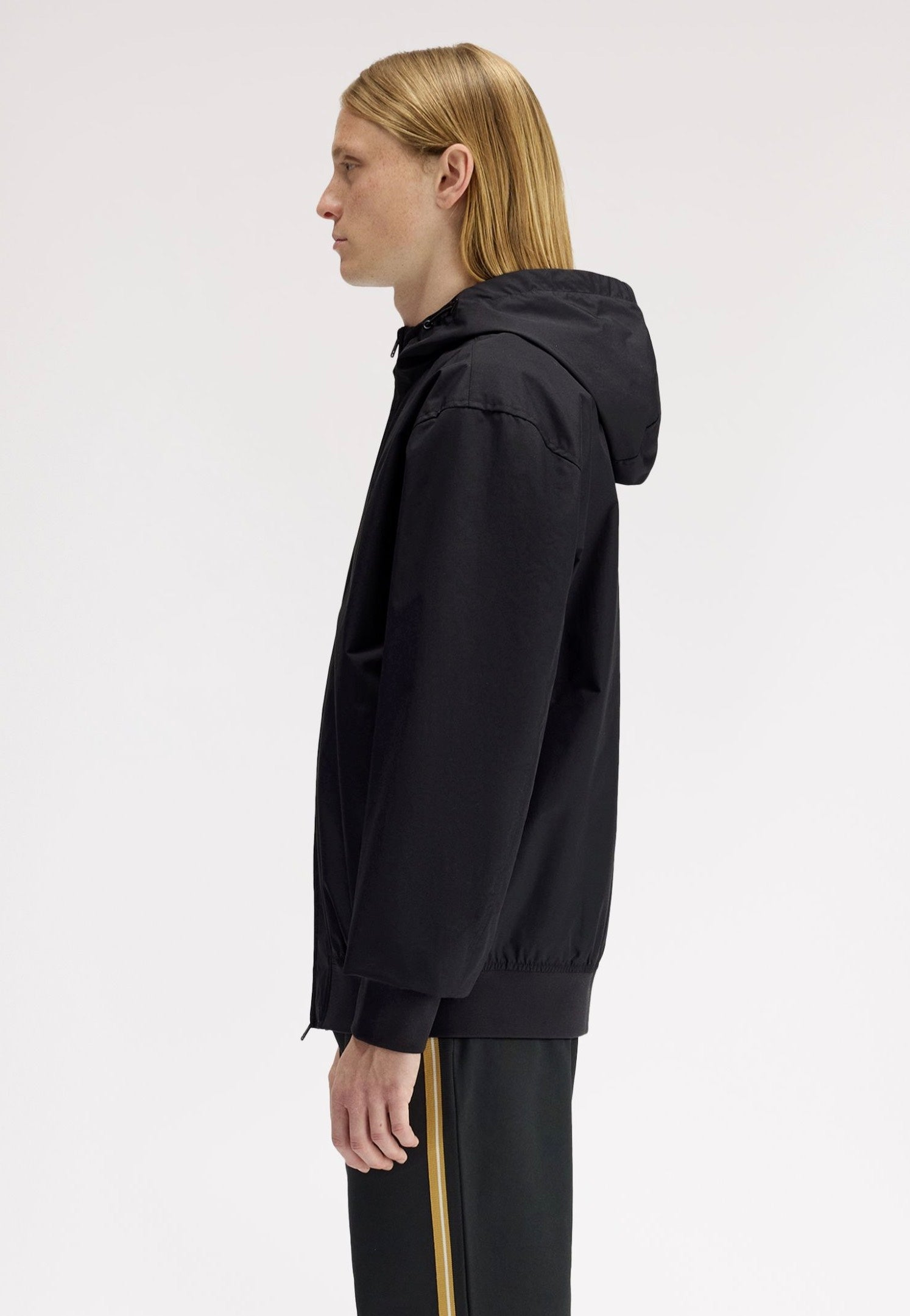 Fred Perry - Hooded Brentham Black - Jacket | Men-Image