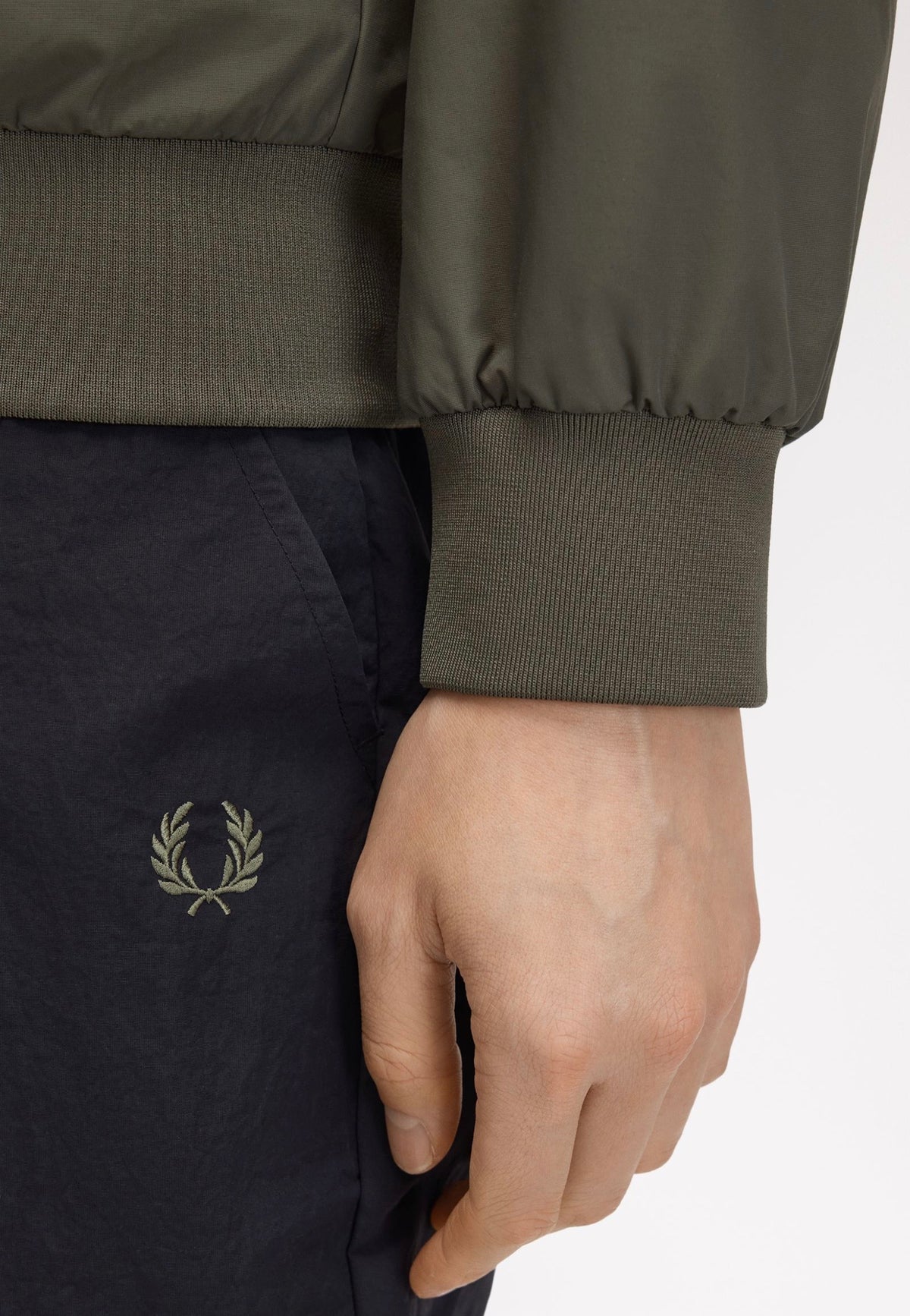 Fred Perry Brentham Field Green Takki | Men-Image