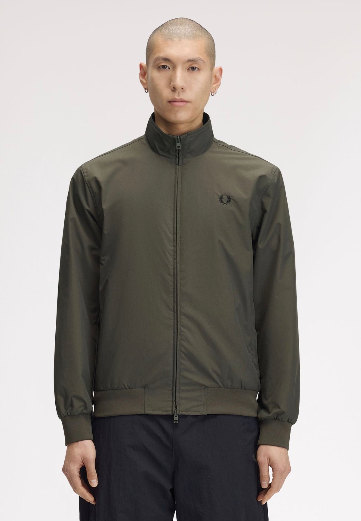 Fred Perry Brentham Field Green Takki | Men-Image