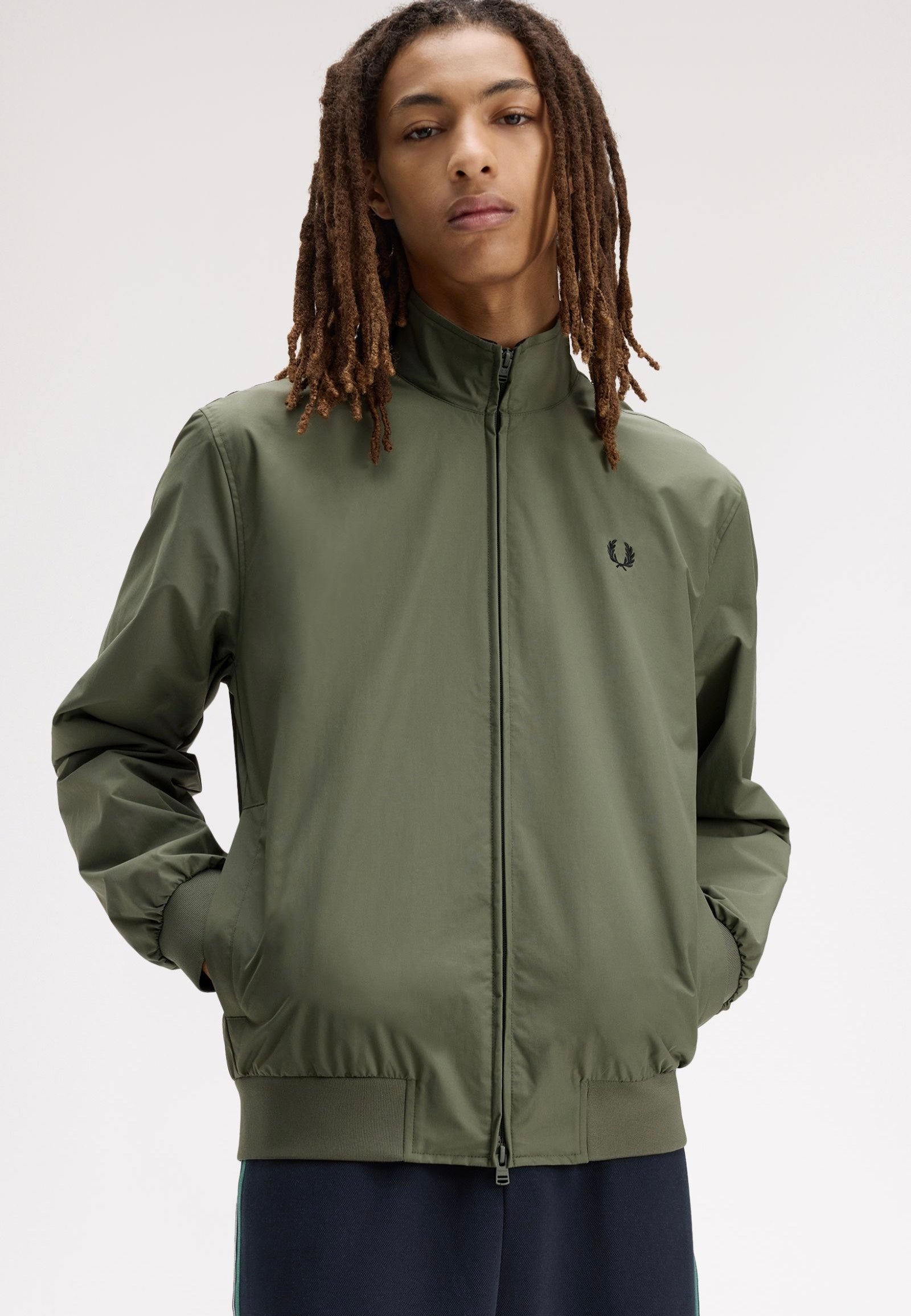 Fred Perry - The Brentham Laurel Wreath Green - Jacket | Men-Image
