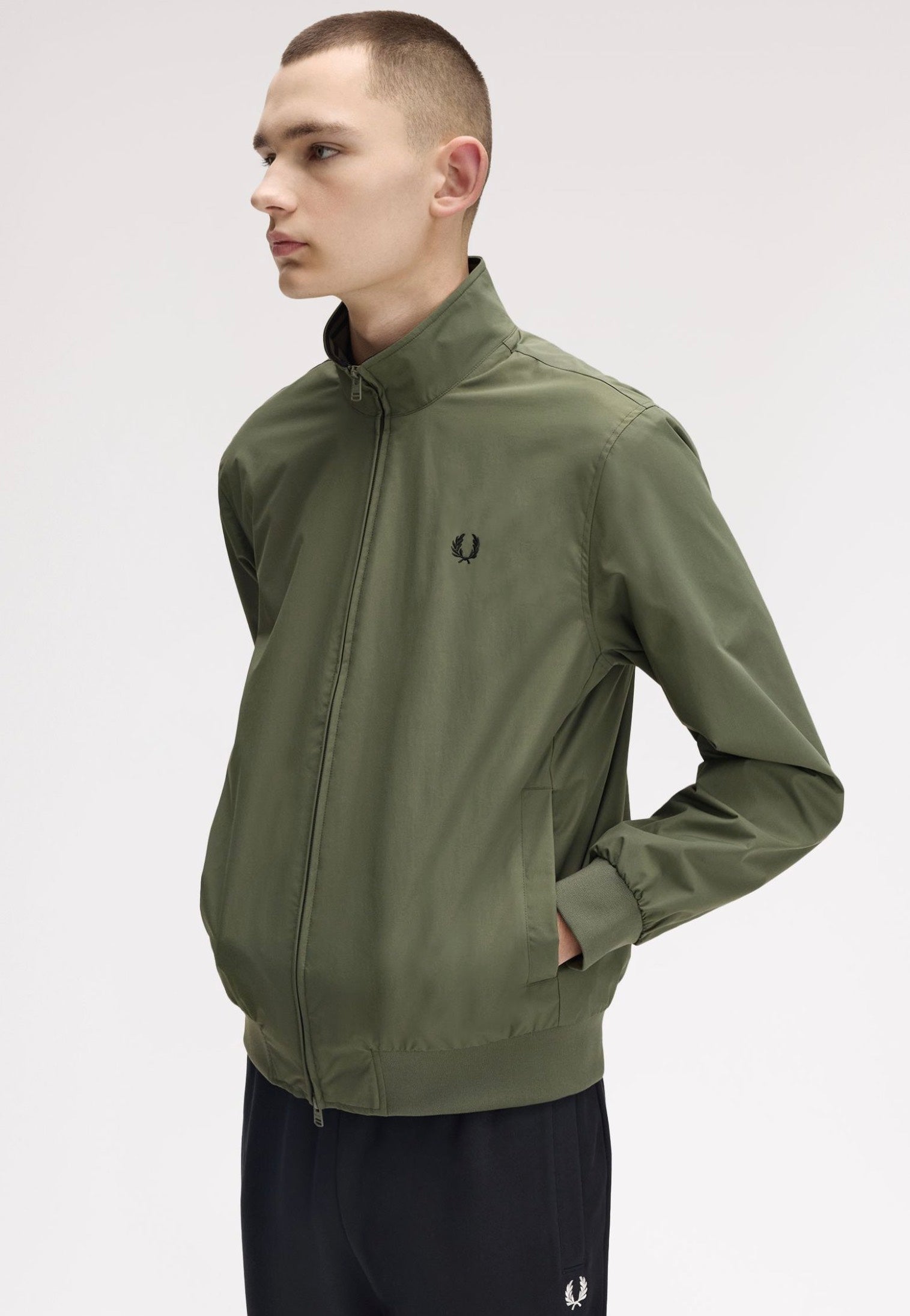 Fred Perry - The Brentham Laurel Wreath Green - Jacket | Men-Image