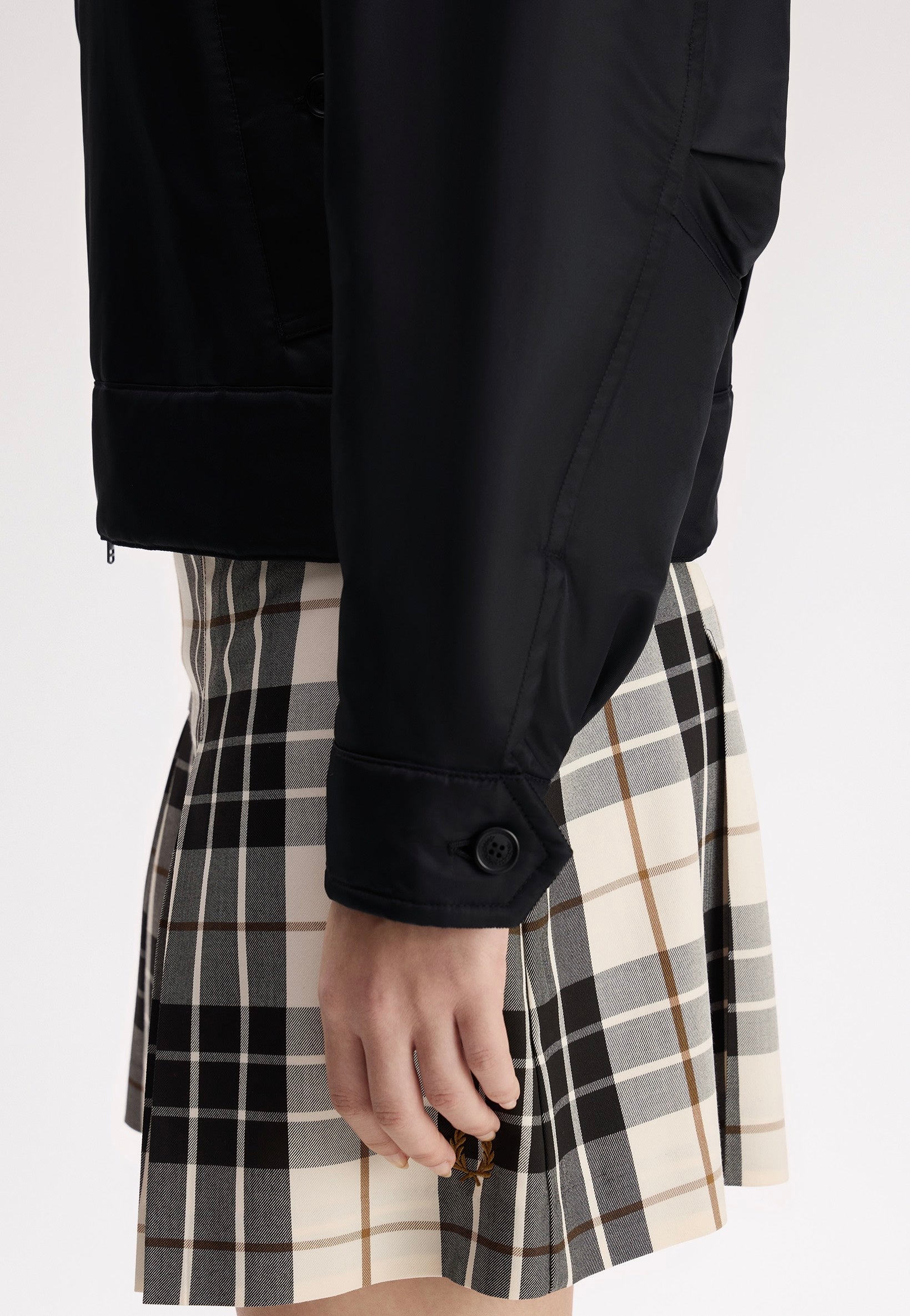 Fred Perry - Padded Caban Black - Jacket | Women-Image