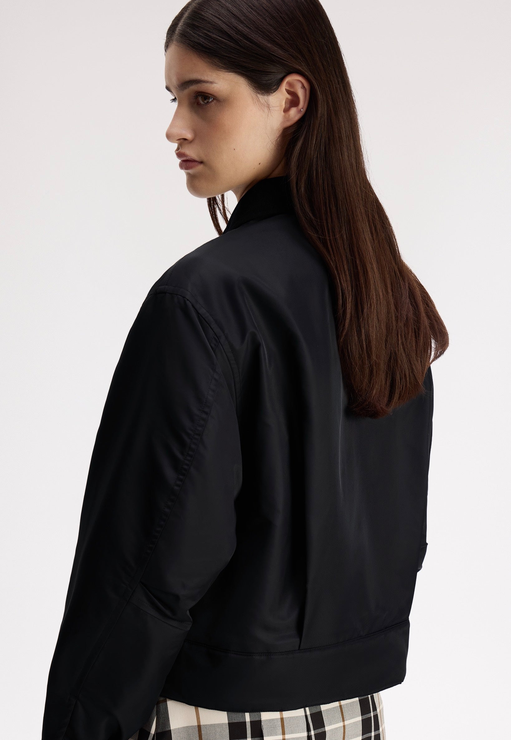 Fred Perry - Padded Caban Black - Jacket | Women-Image