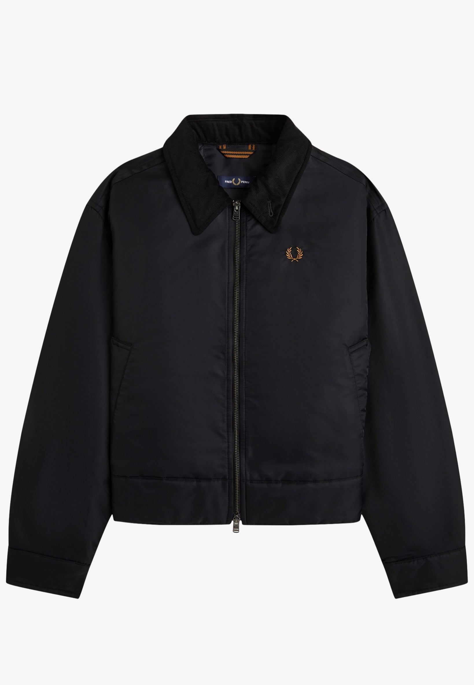 Fred Perry - Padded Caban Black - Jacket | Women-Image