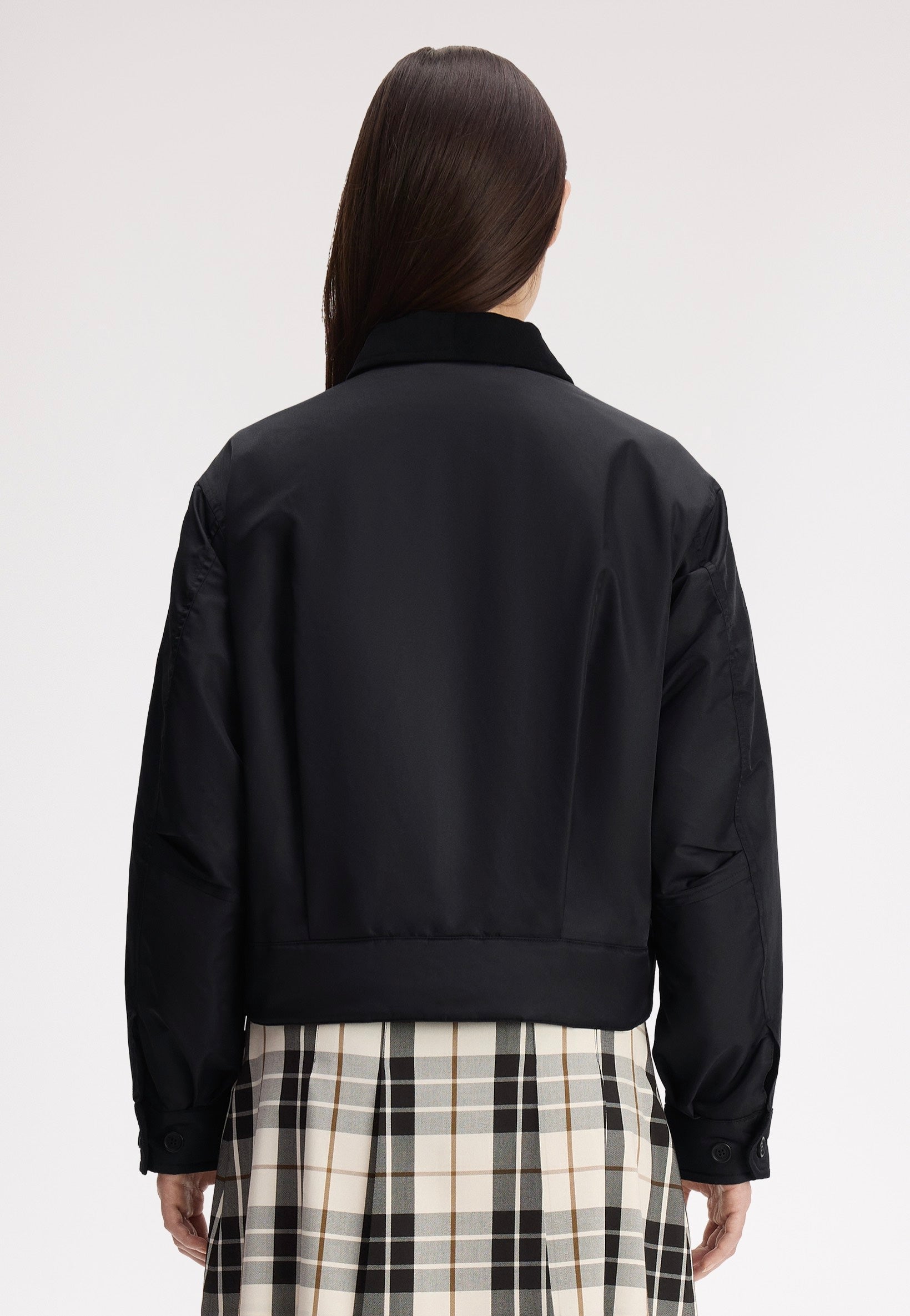 Fred Perry - Padded Caban Black - Jacket | Women-Image