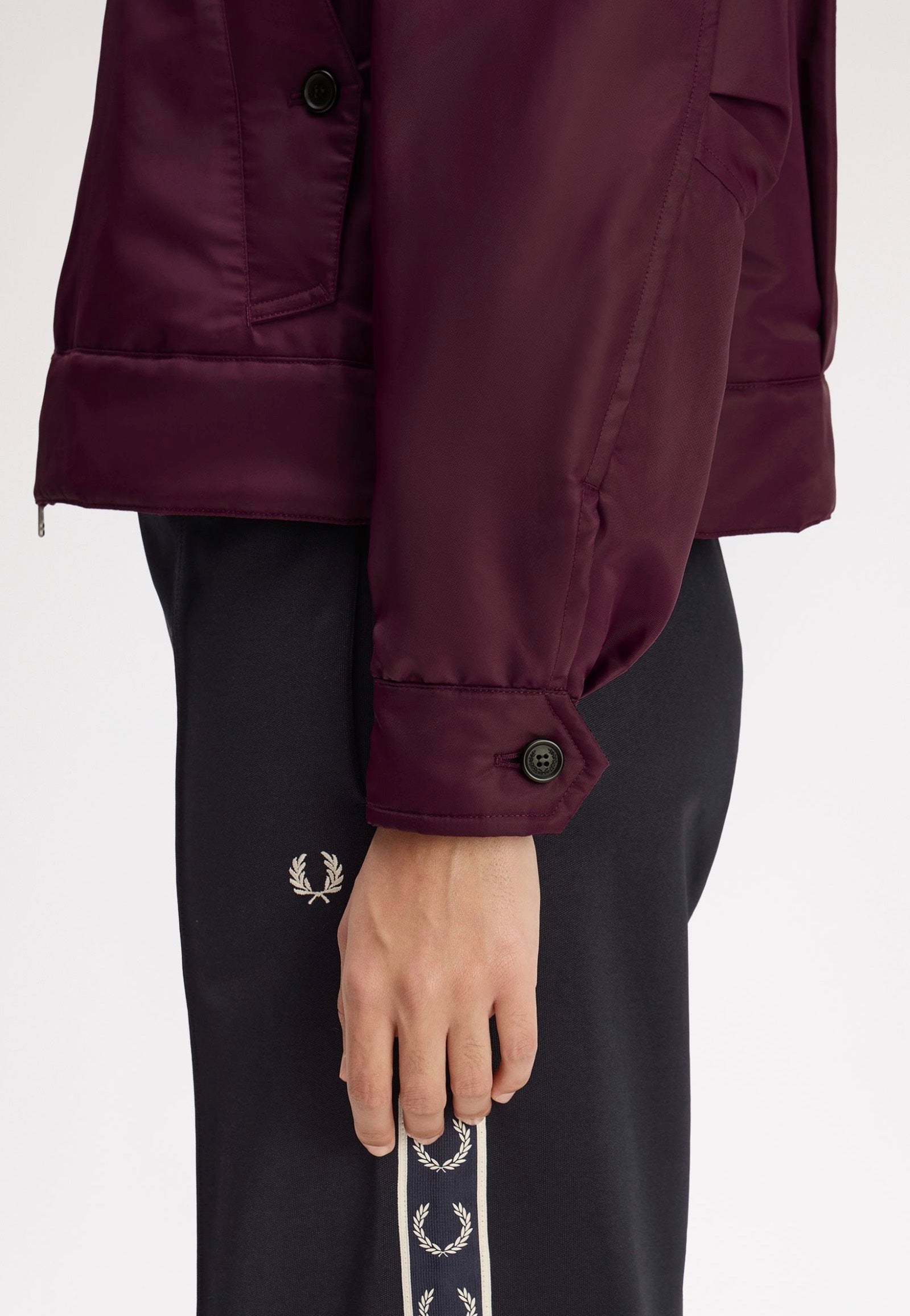 Fred Perry - Padded Caban Plum - Jacket | Women-Image