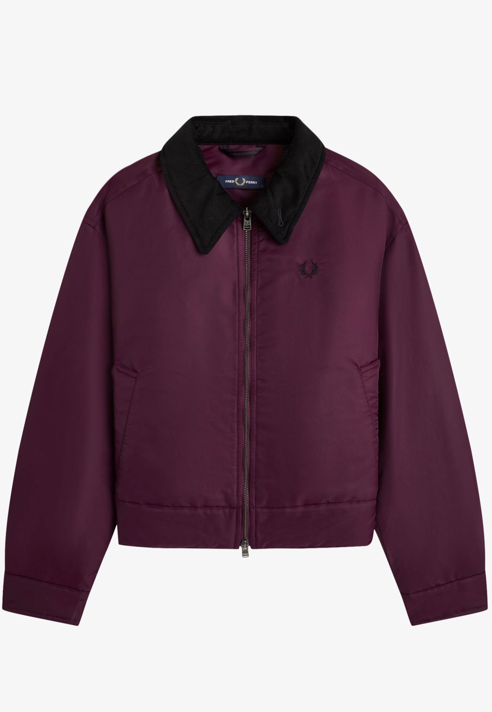 Fred Perry - Padded Caban Plum - Jacket | Women-Image