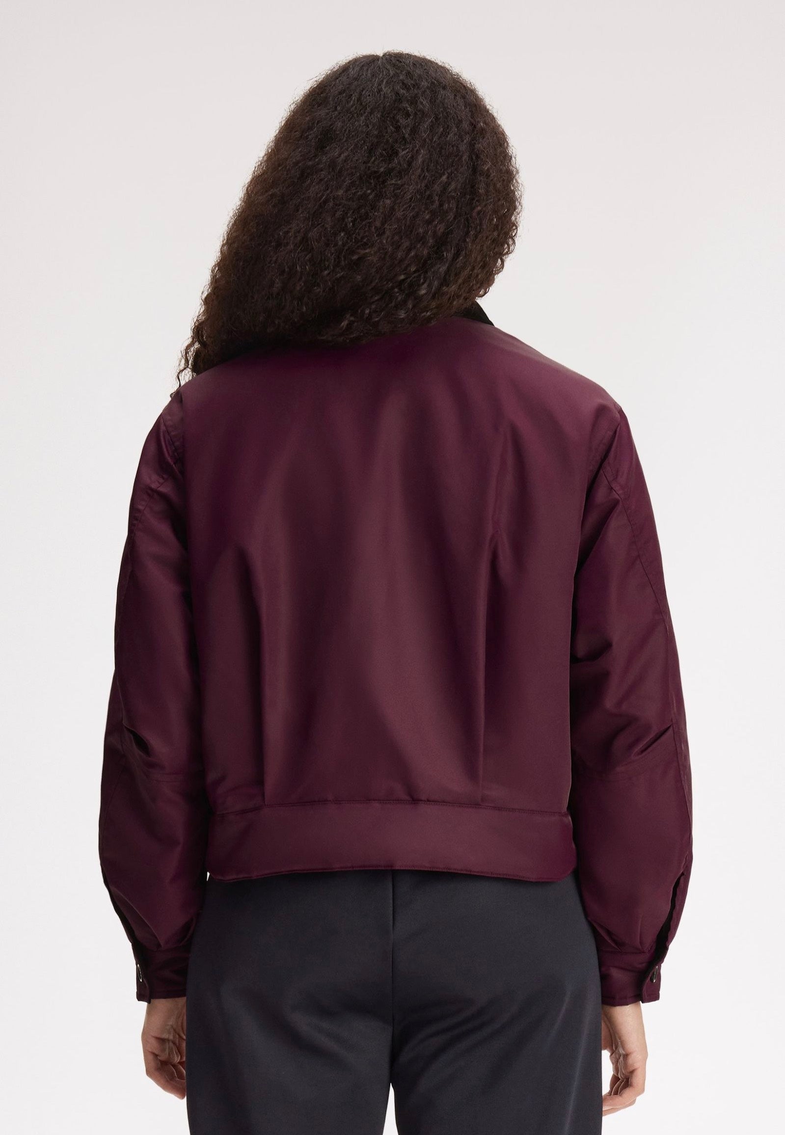 Fred Perry - Padded Caban Plum - Jacket | Women-Image