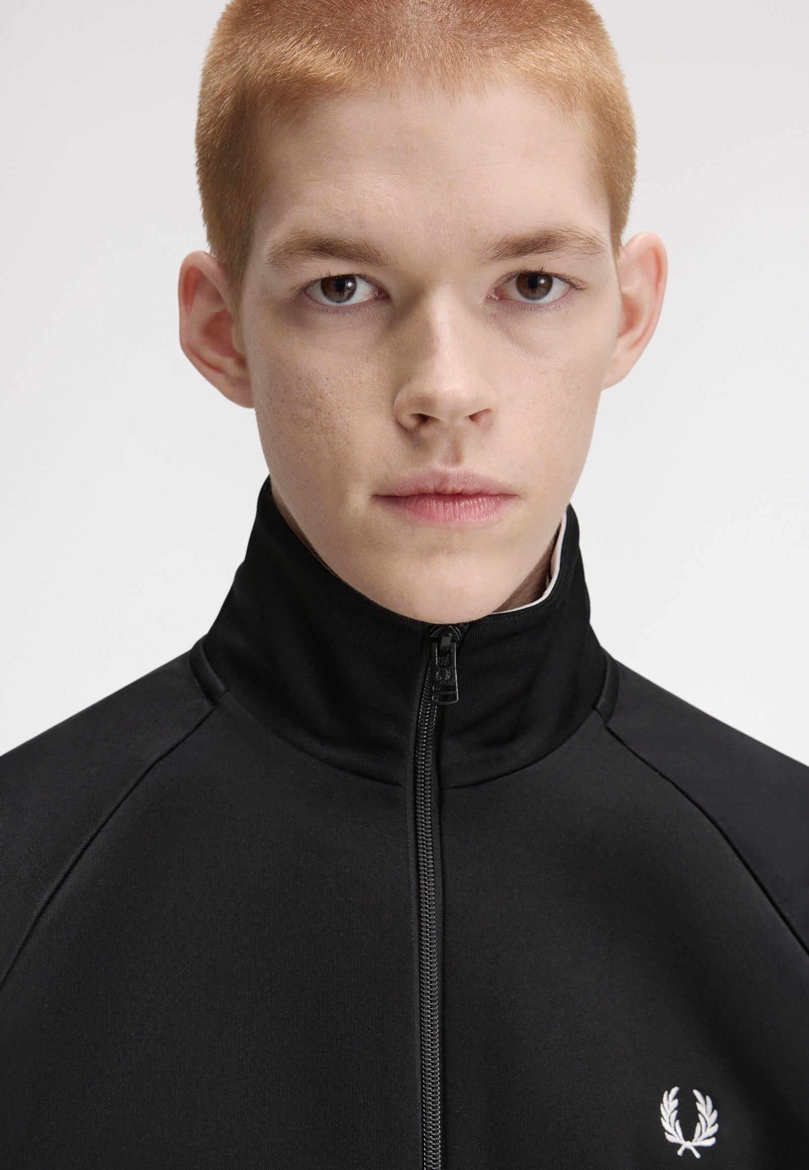 Fred Perry - Tipped Track Black - Track Jacket | Men-Image