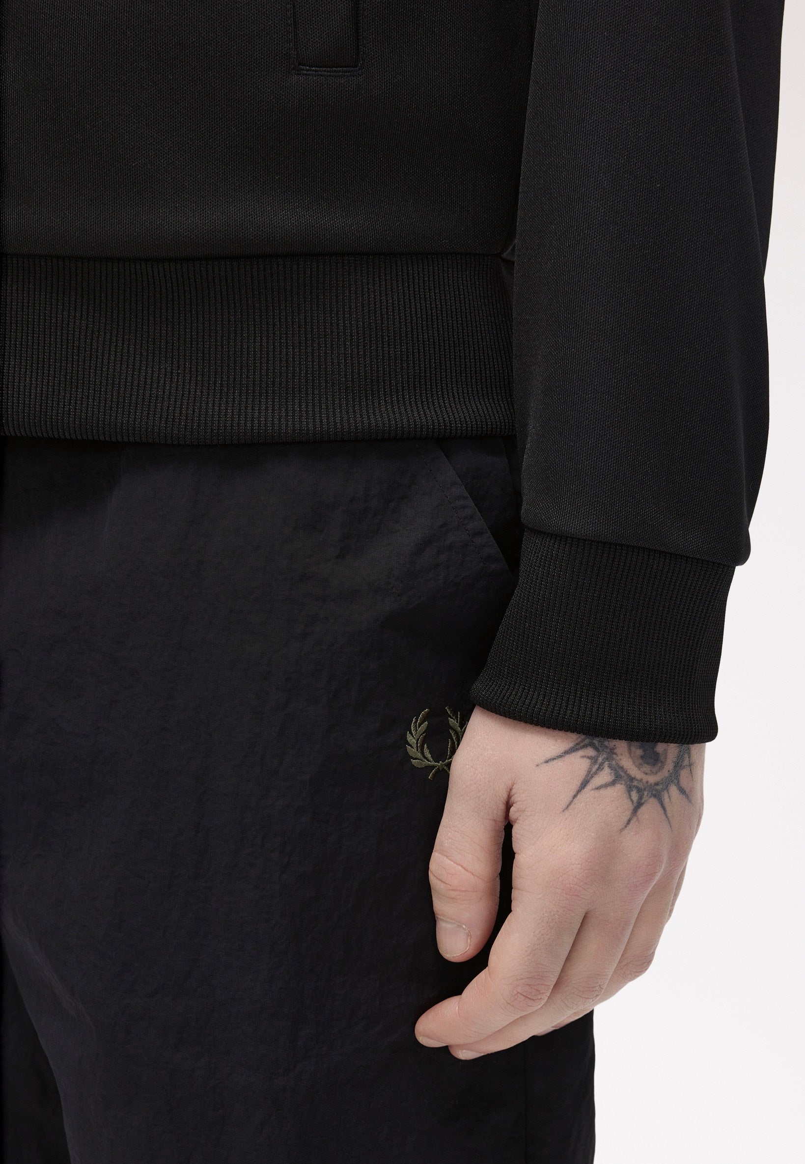 Fred Perry - Tipped Track Black - Track Jacket | Men-Image