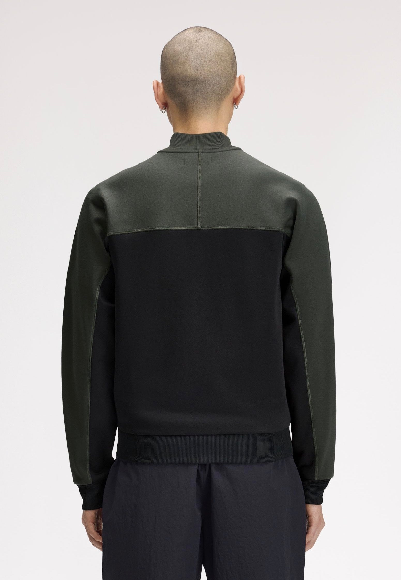 Fred Perry - Colour Block Track Field Green - Track Jacket | Men-Image