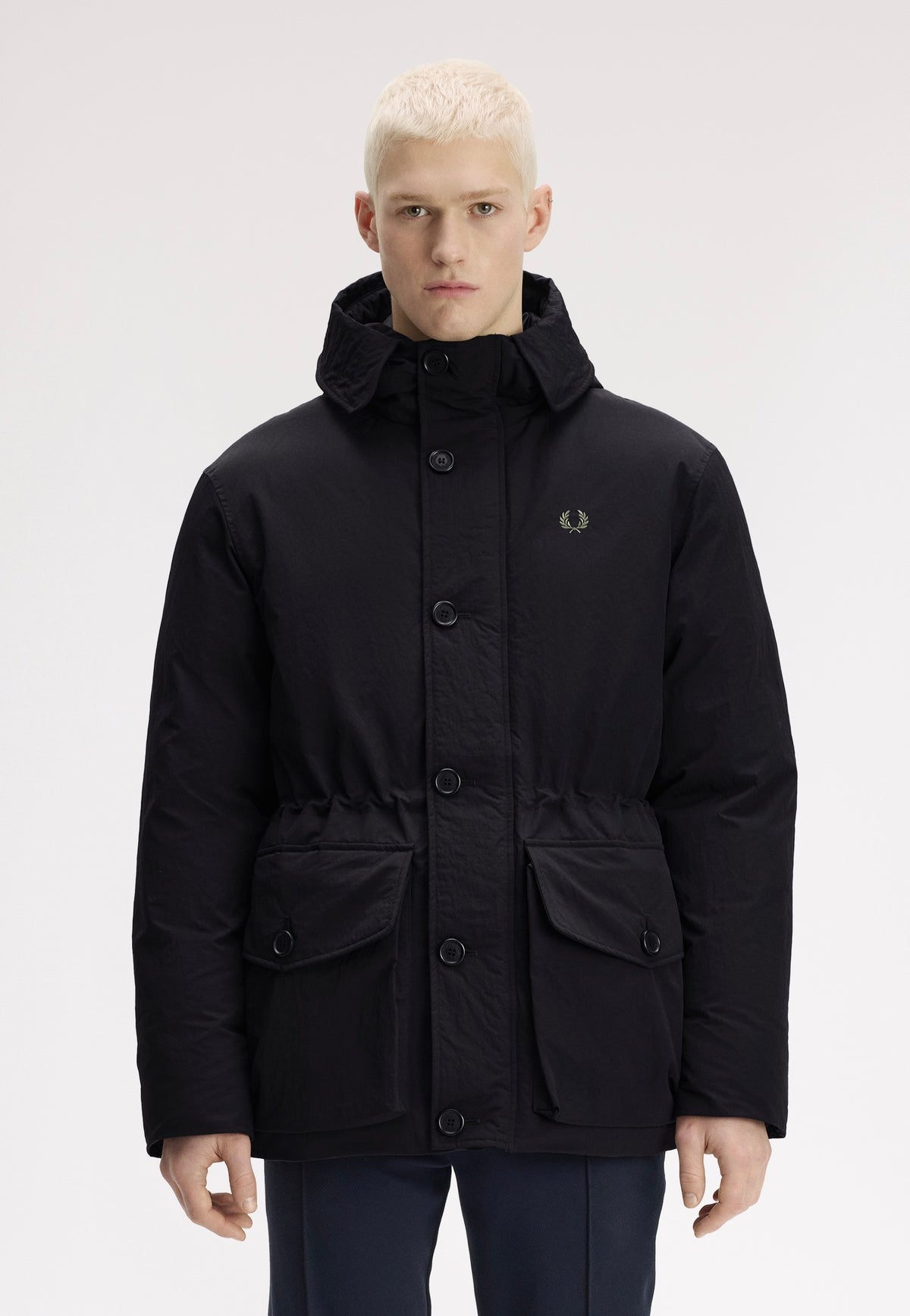 Fred Perry Padded Patch Pocket Parka | Men-Image