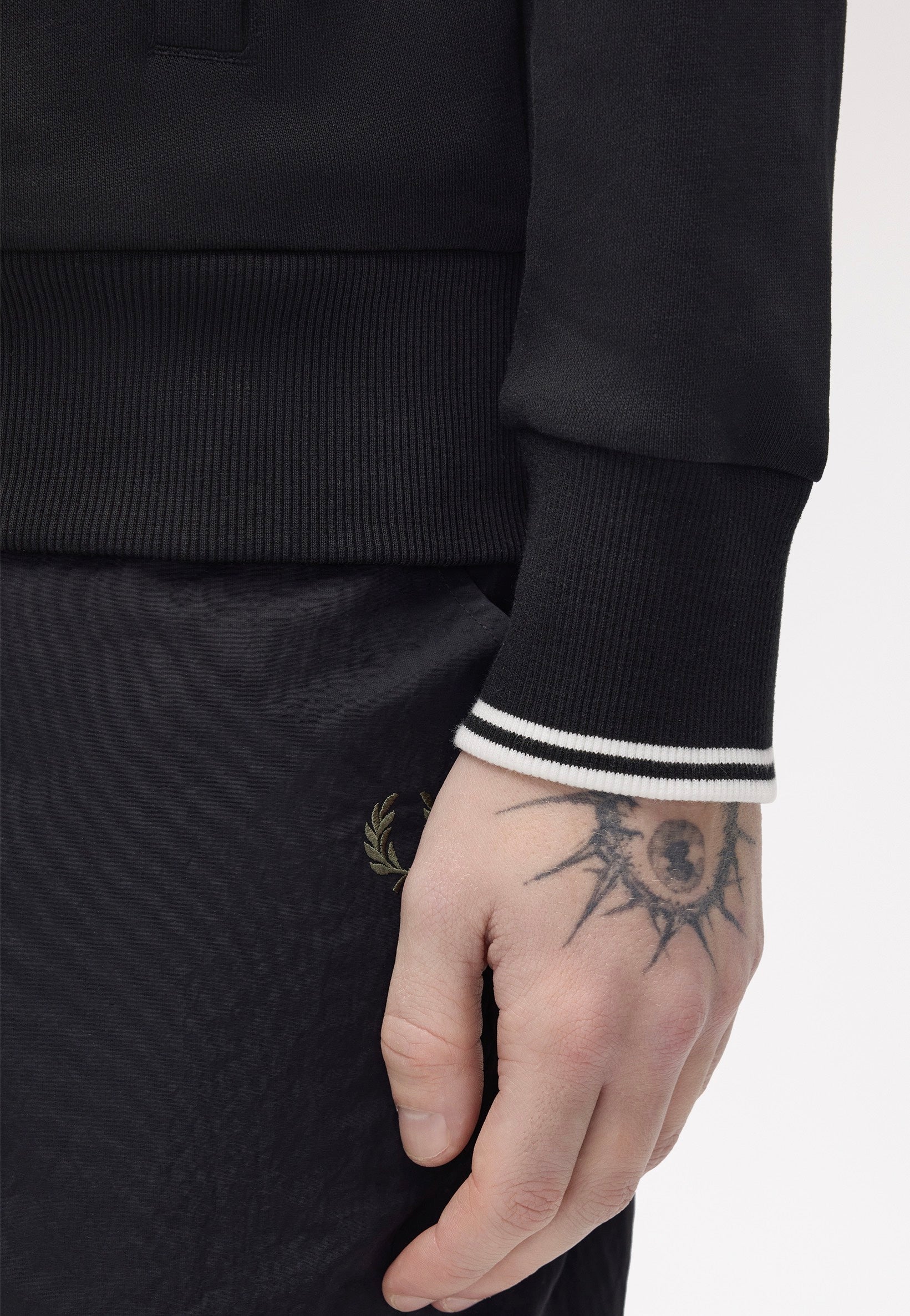 Fred Perry - Zip Through Black - Zipper | Men-Image