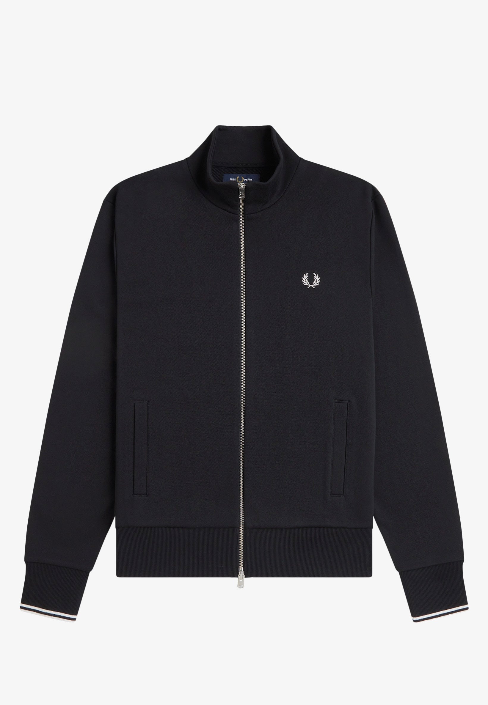Fred Perry - Zip Through Black - Zipper | Men-Image