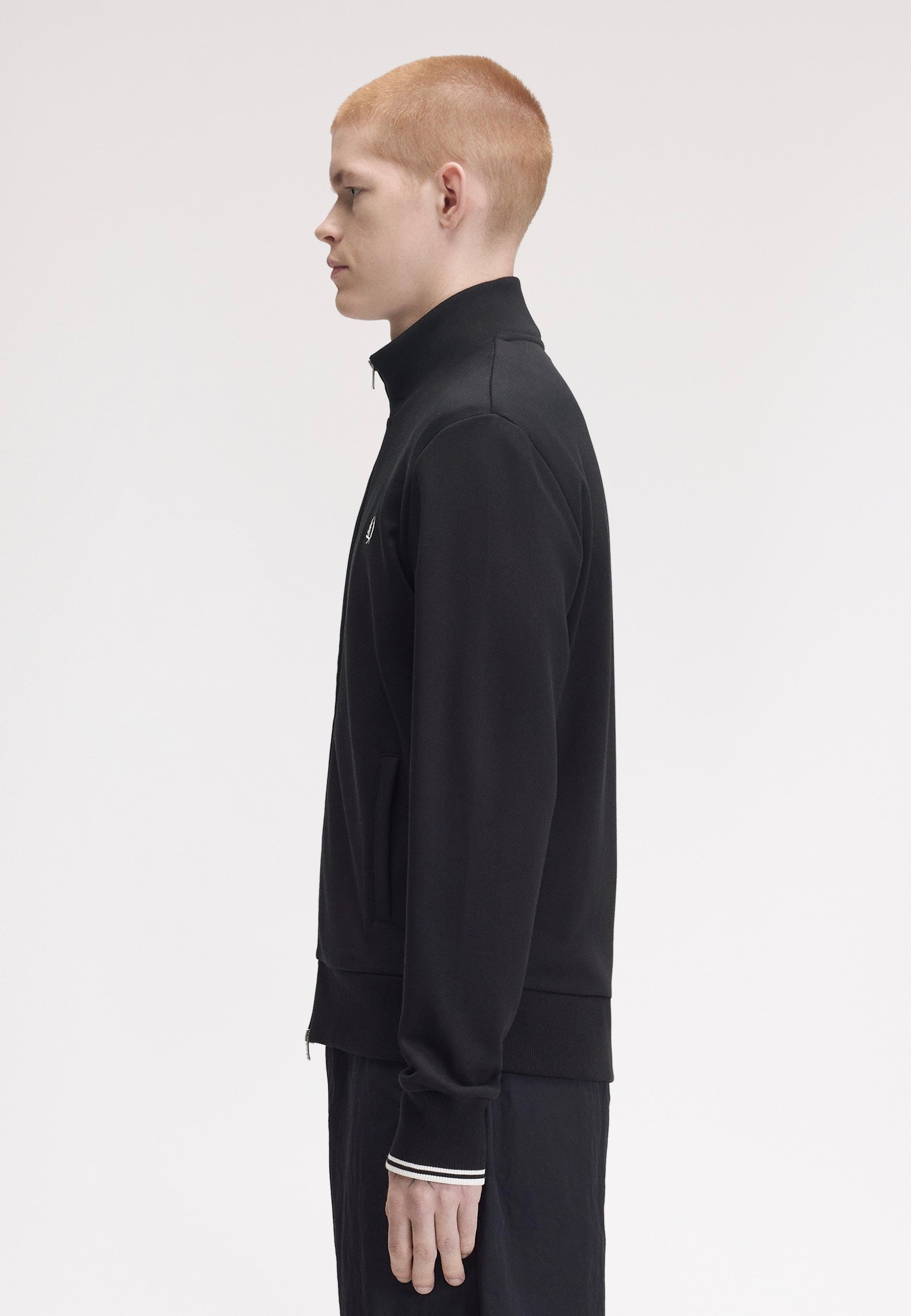 Fred Perry - Zip Through Black - Zipper | Men-Image