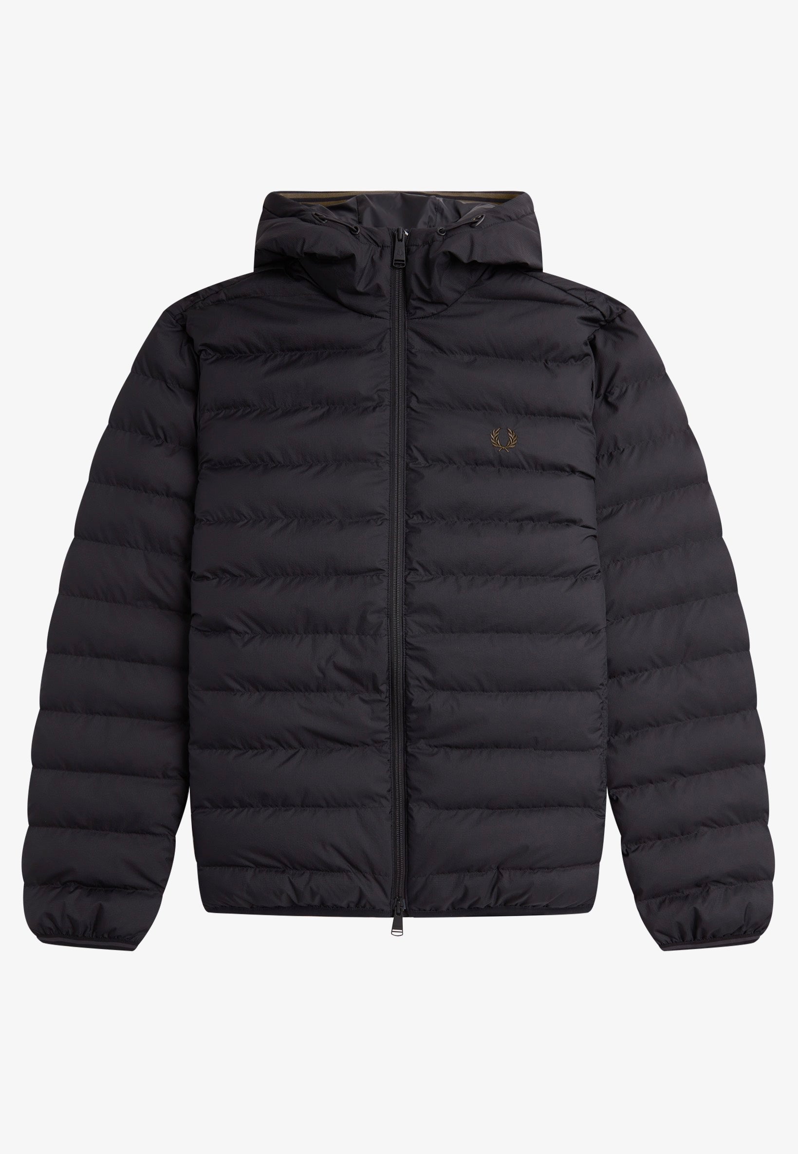 Fred Perry - Hooded Insulated Black - Jacket | Men-Image