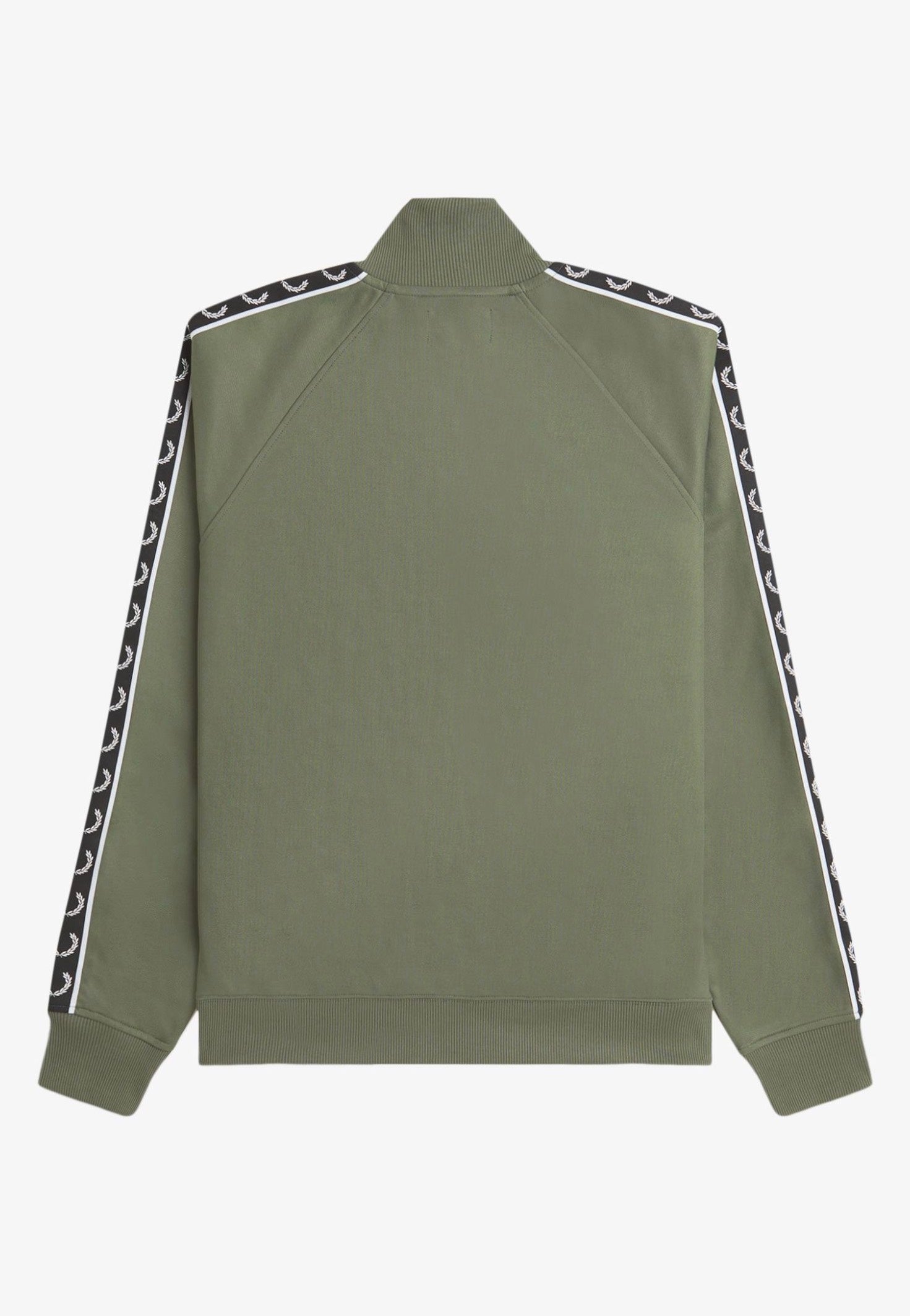 Fred Perry - Taped Track Laurel Wreath Green/Black - Track Jacket | Men-Image
