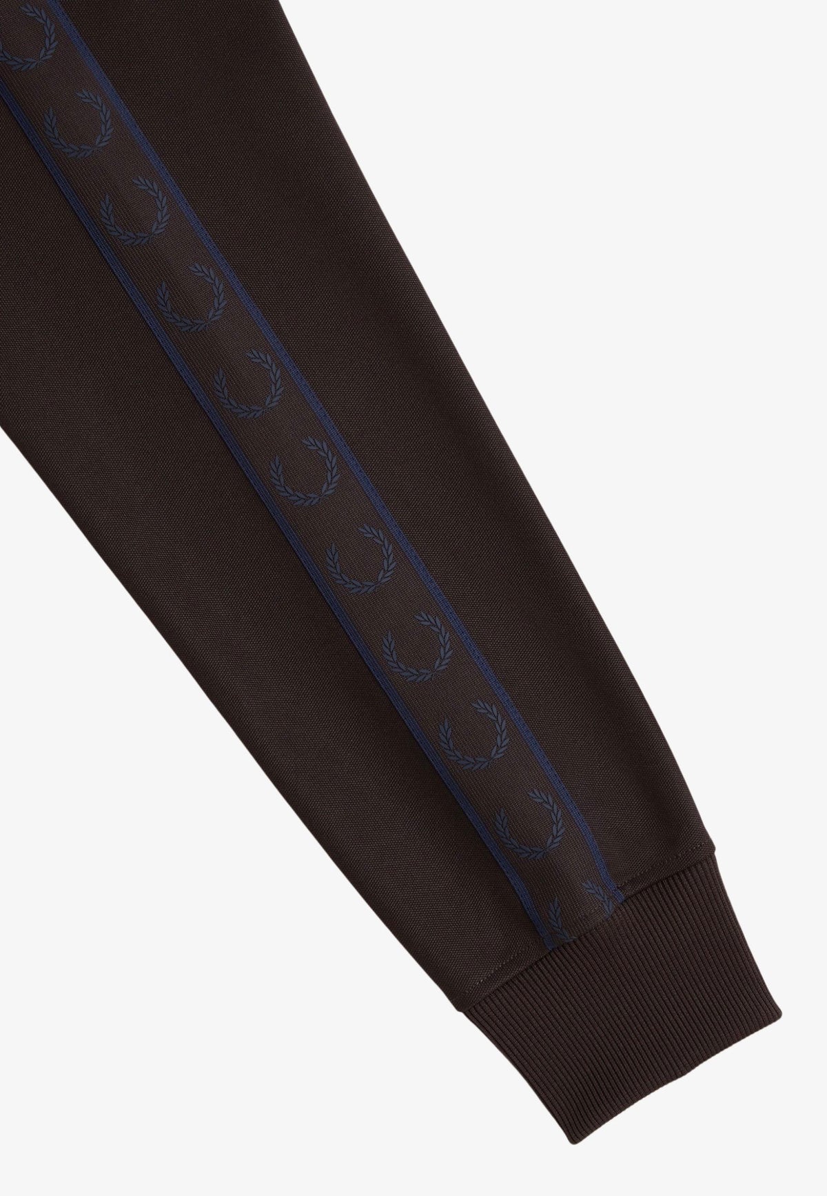 Fred Perry Contrast Tape Track Rich Brown Kurtka sportowa | Men-Image