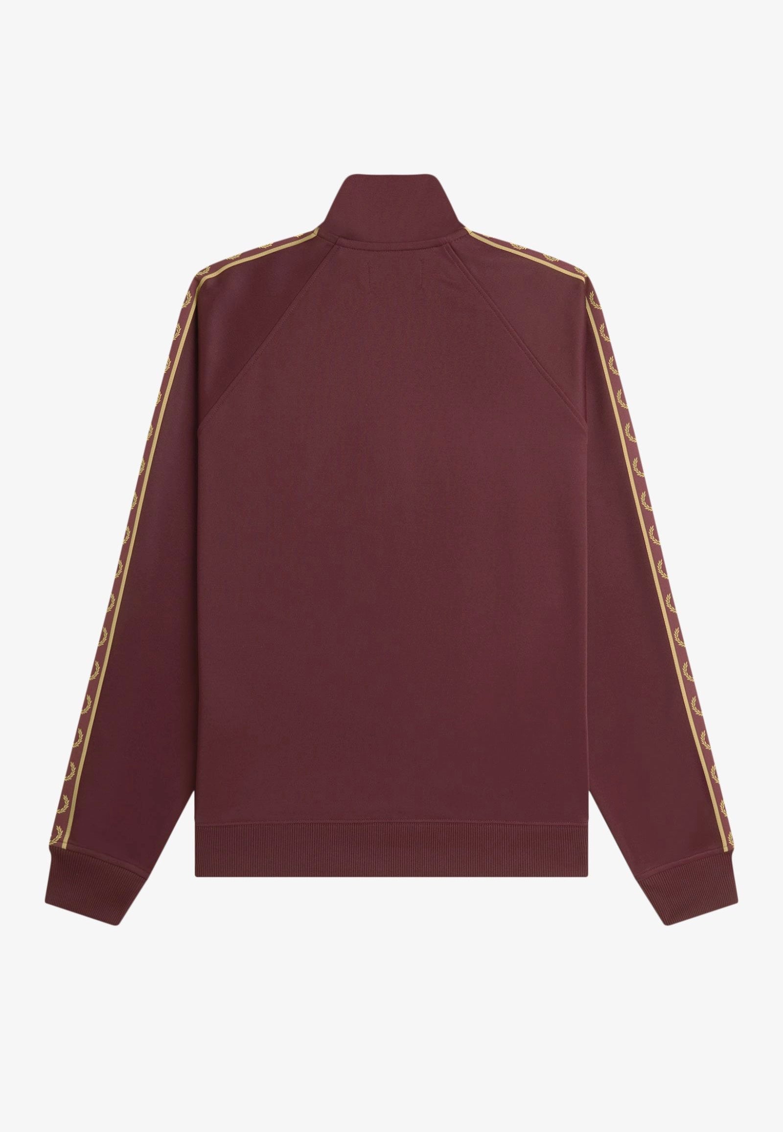 Fred Perry - Contrast Tape Oxblood/Champagne - Track Jacket | Men-Image