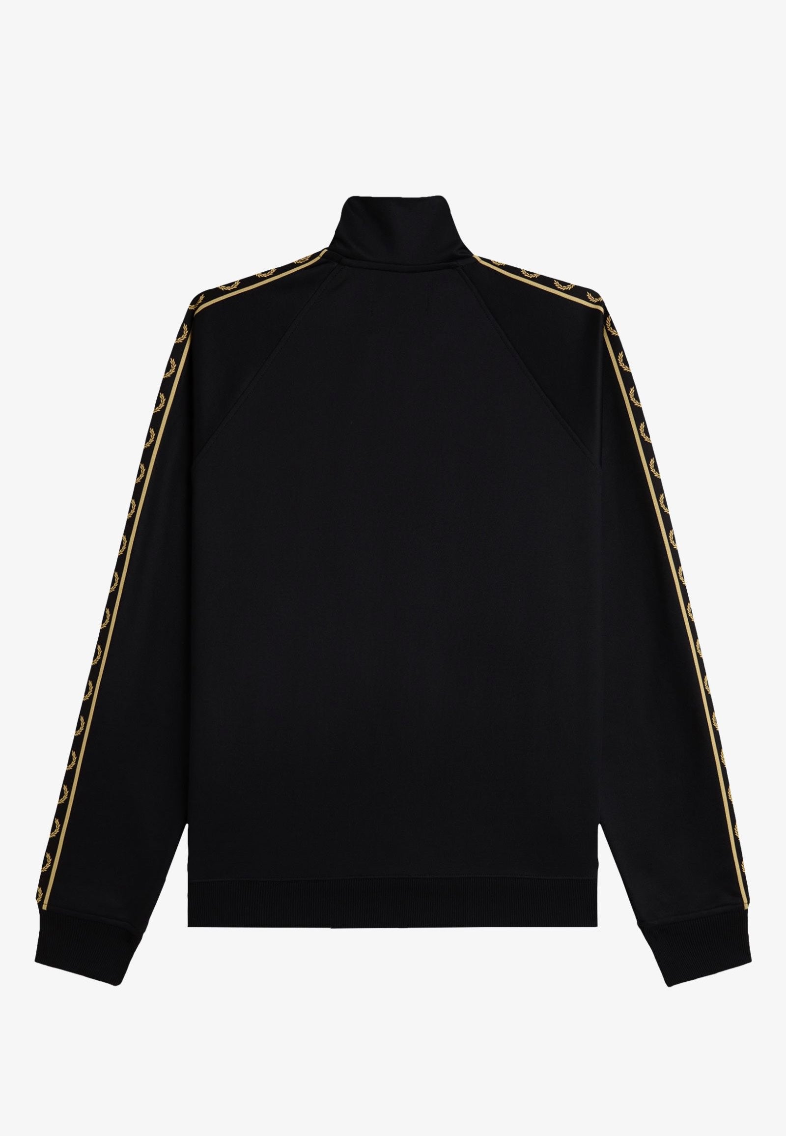 Fred Perry - Contrast Tape Black/Champagne - Track Jacket | Men-Image