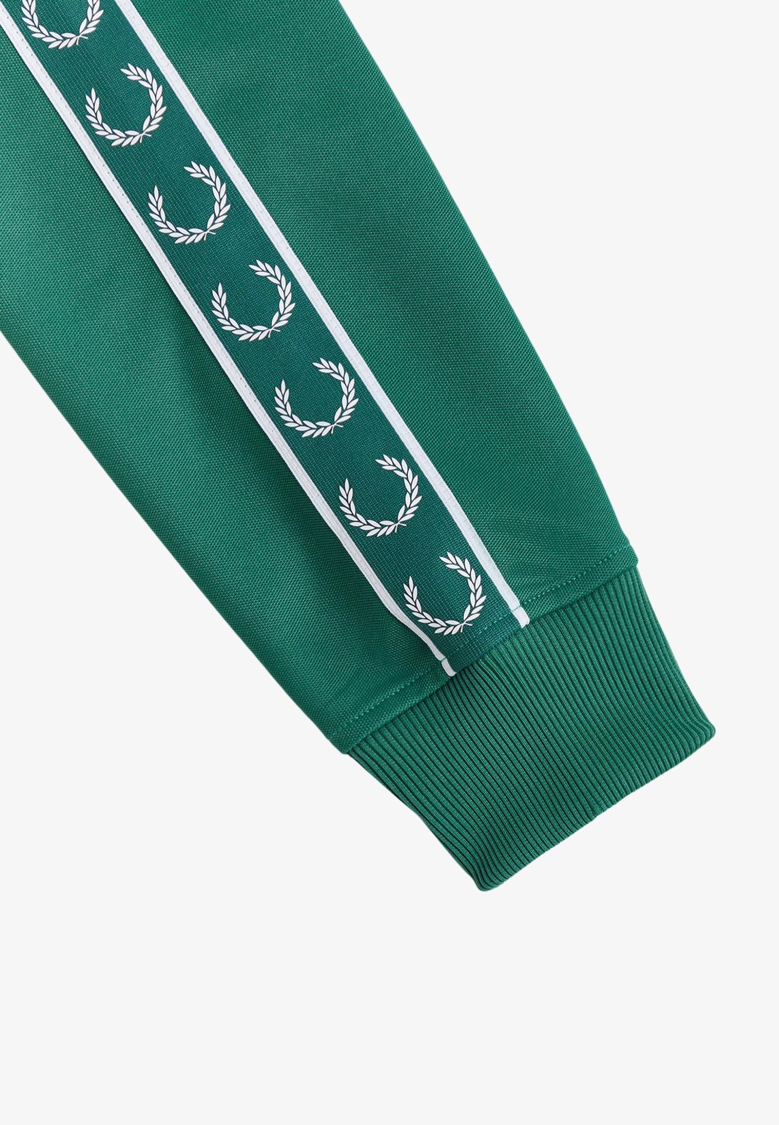 Fred Perry - Contrast Taped Sport Green - Track Jacket | Men-Image