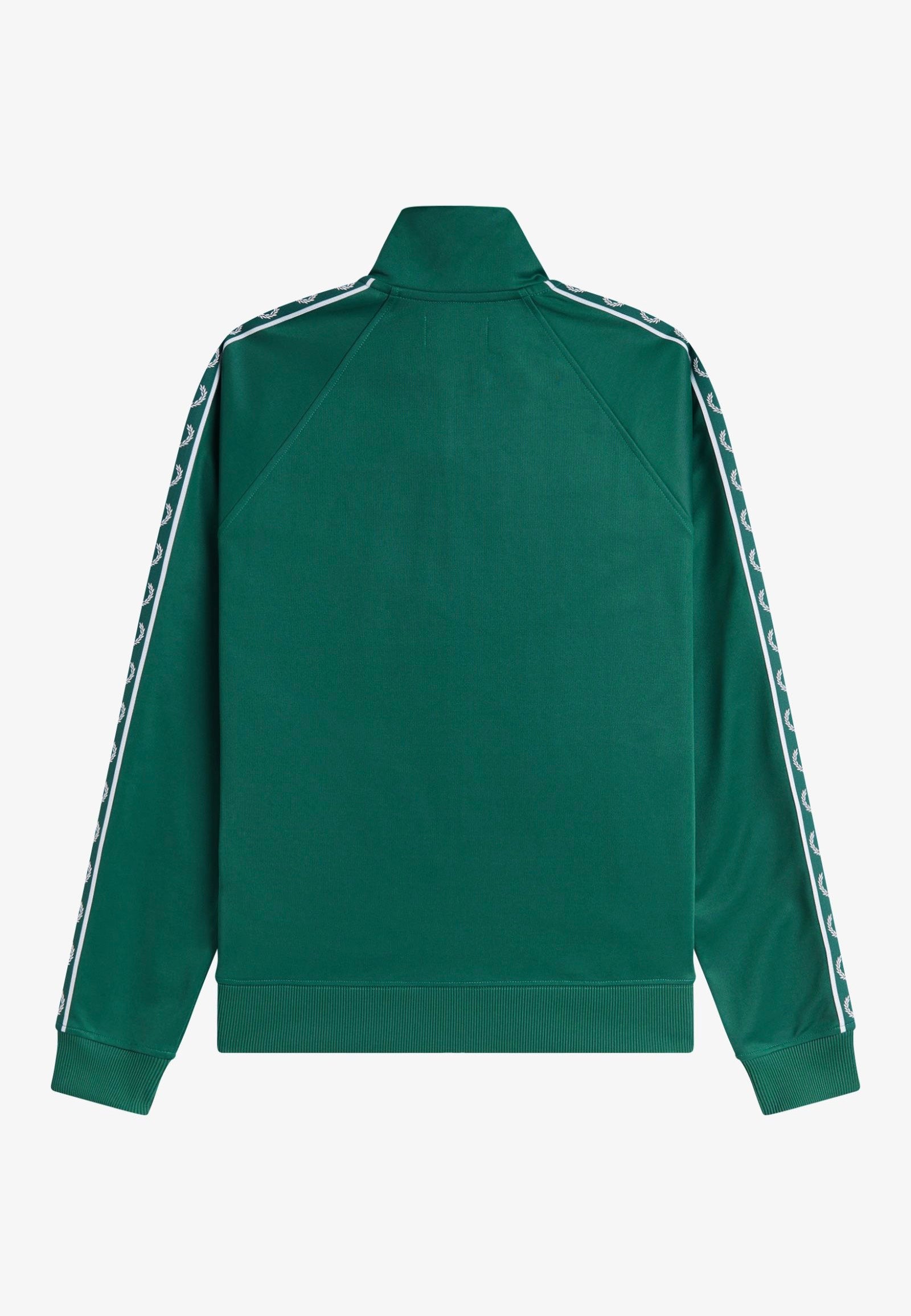 Fred Perry - Contrast Taped Sport Green - Track Jacket | Men-Image