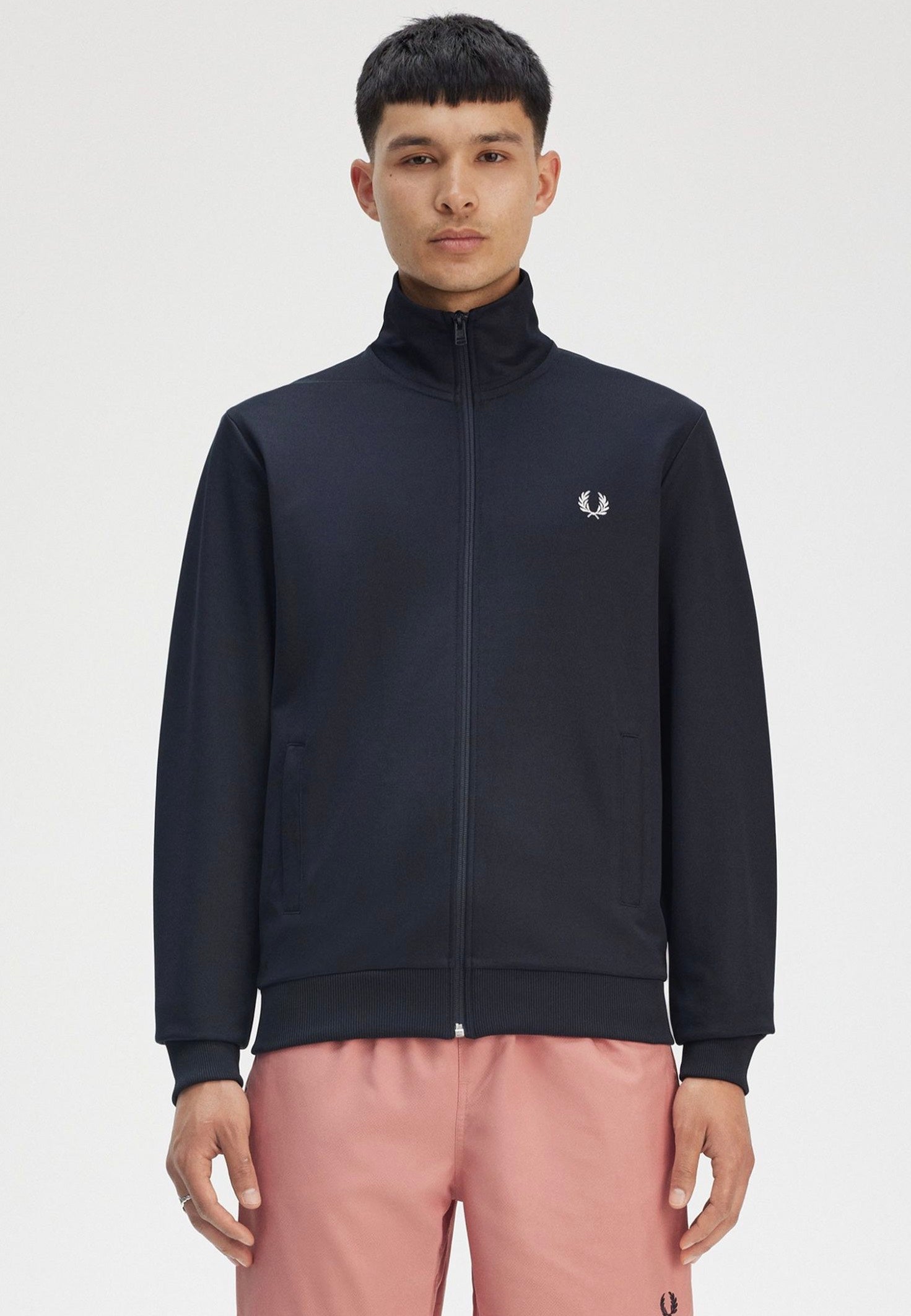 Fred Perry Track Navy - Track Jacket | Impericon